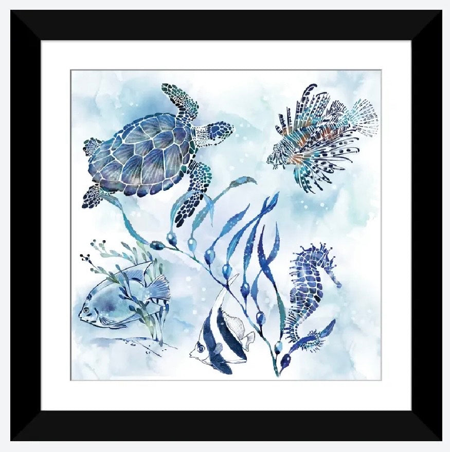 Framed Art – Little Ocean Blue Studio