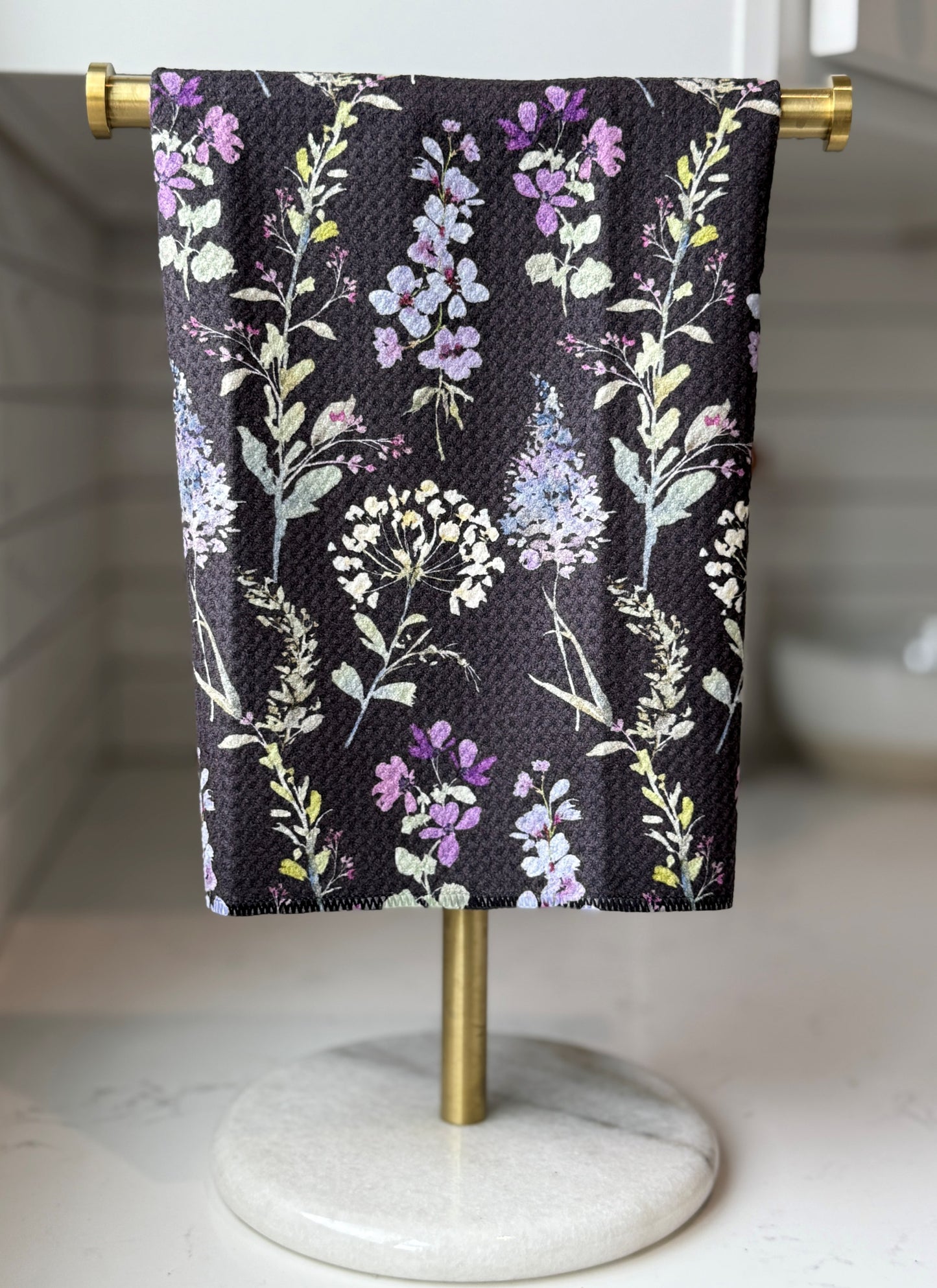 Southern Comfort Navy Tea Towel - by Wildflower Lane Studio®