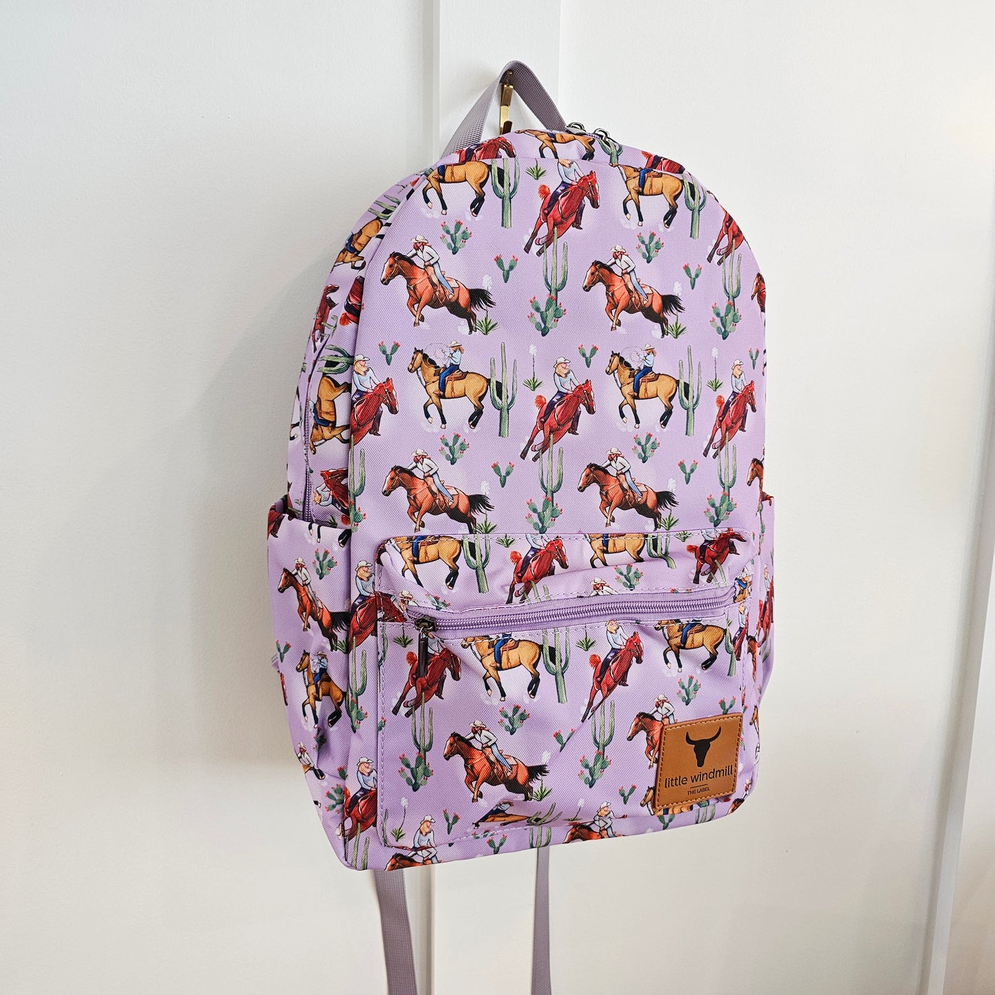 Purple Cowgirl Backpack