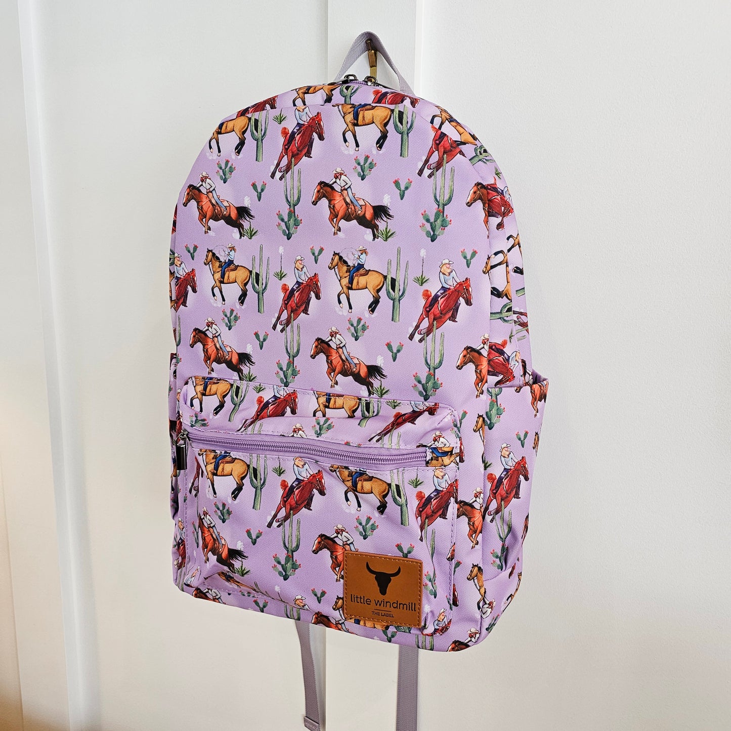 Purple Cowgirl Backpack