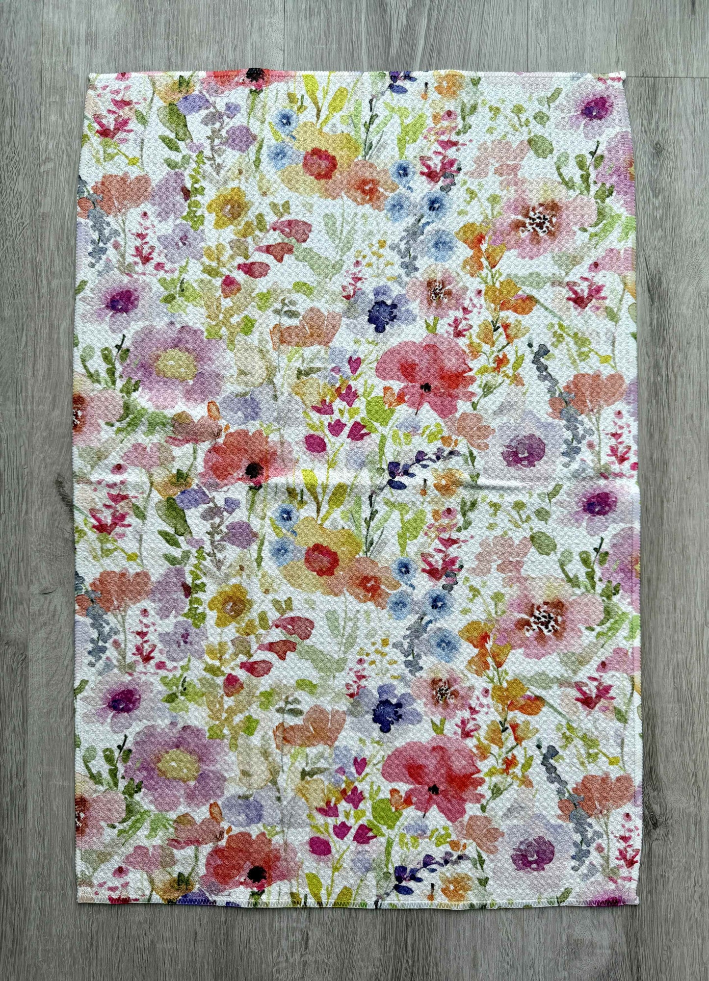 Farmhouse Wildflowers Tea Towel - by Wildflower Lane Studio®