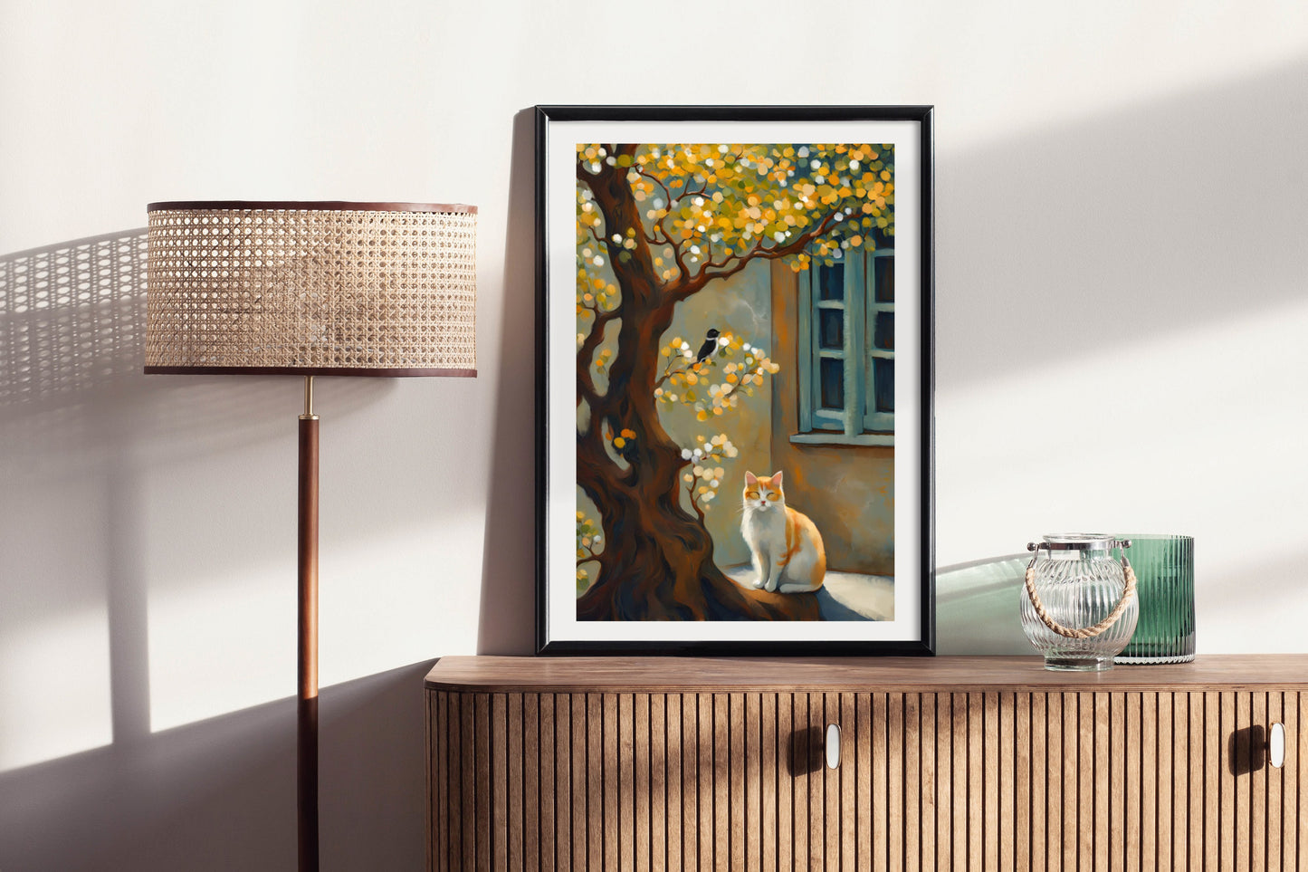 Afternoon Light- Illustrated Print by Thomas Little
