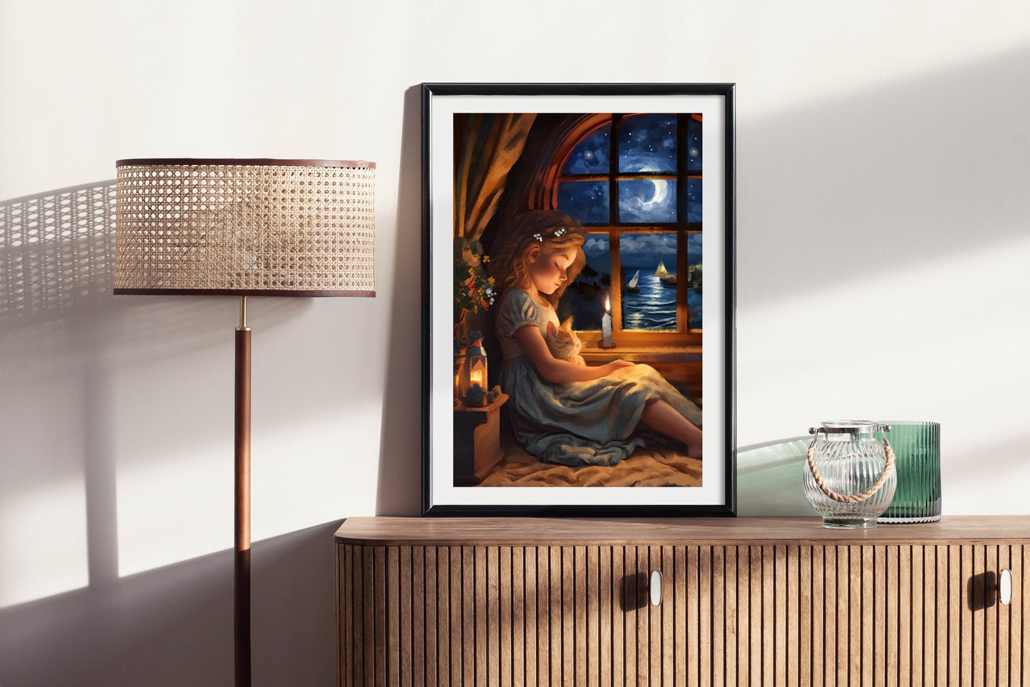 Age of Innocence - Illustrated Print by Thomas Little