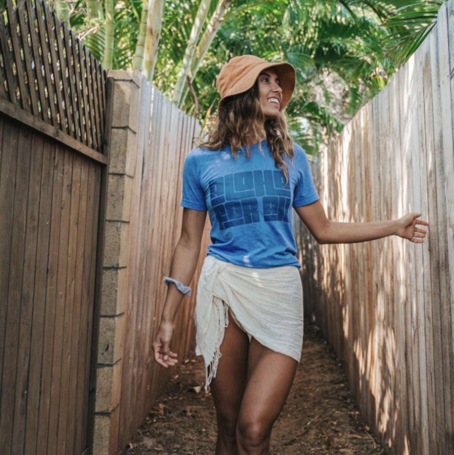 Aloha for All Tee - Blue - by Aloha Lovely®