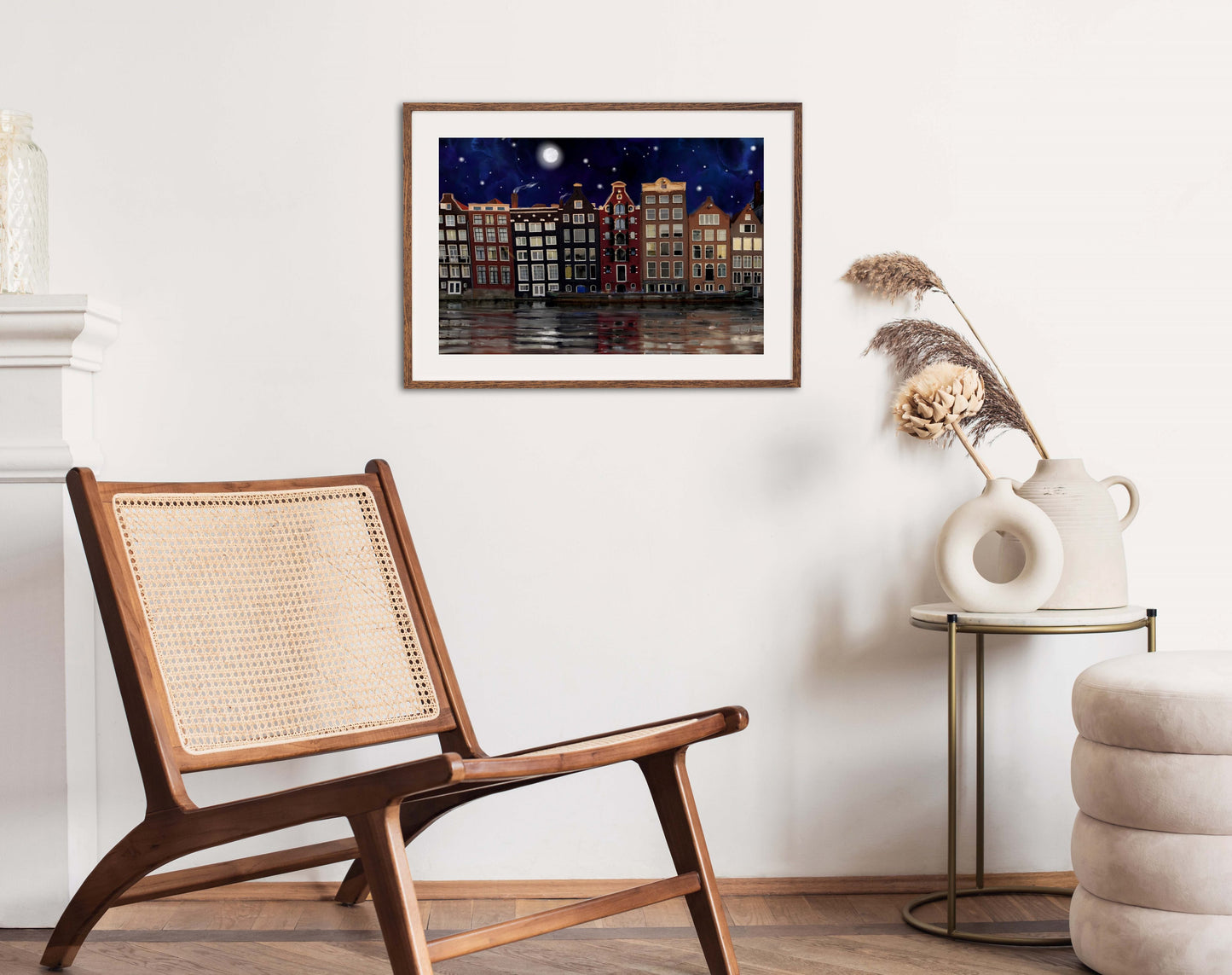 Amsterdam Dreams - Illustrated Print by Thomas Little