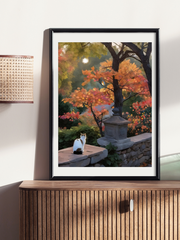 Anticipation - Illustrated Print by Thomas Little