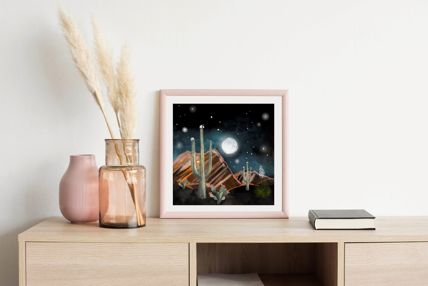 Arizona Nights - Illustrated Print by Thomas Little