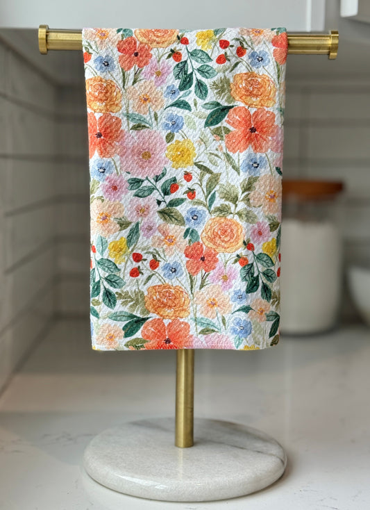 Artistico Garden Tea Towel - by Wildflower Lane Studio®