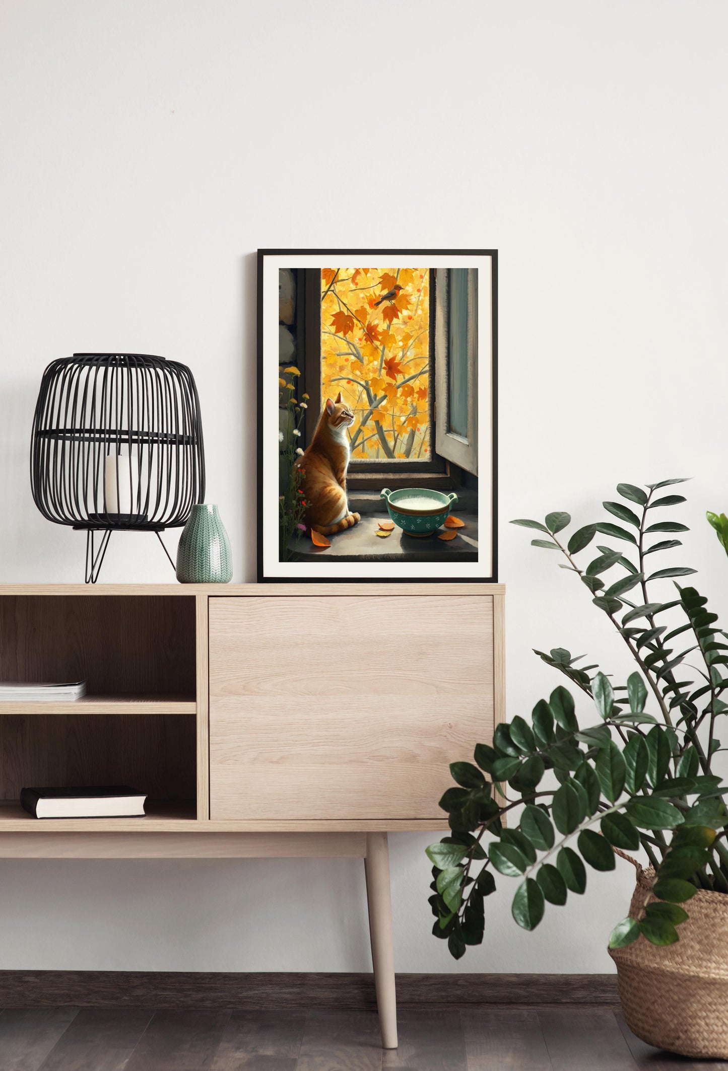 Autumn - Illustrated Print by Thomas Little