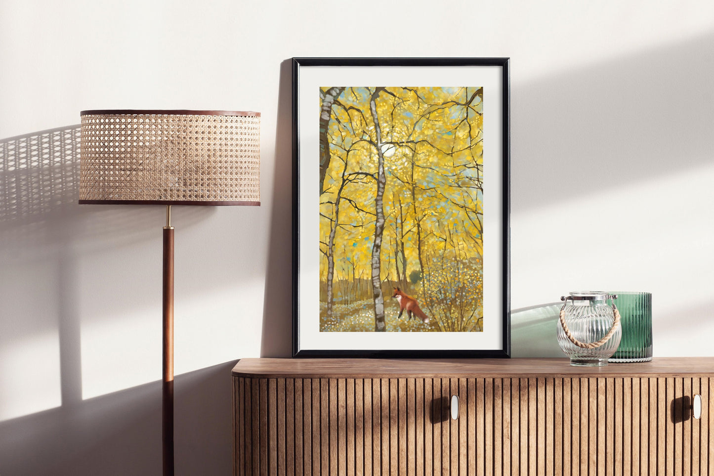 Autumn Afternoon - Illustrated Print by Thomas Little