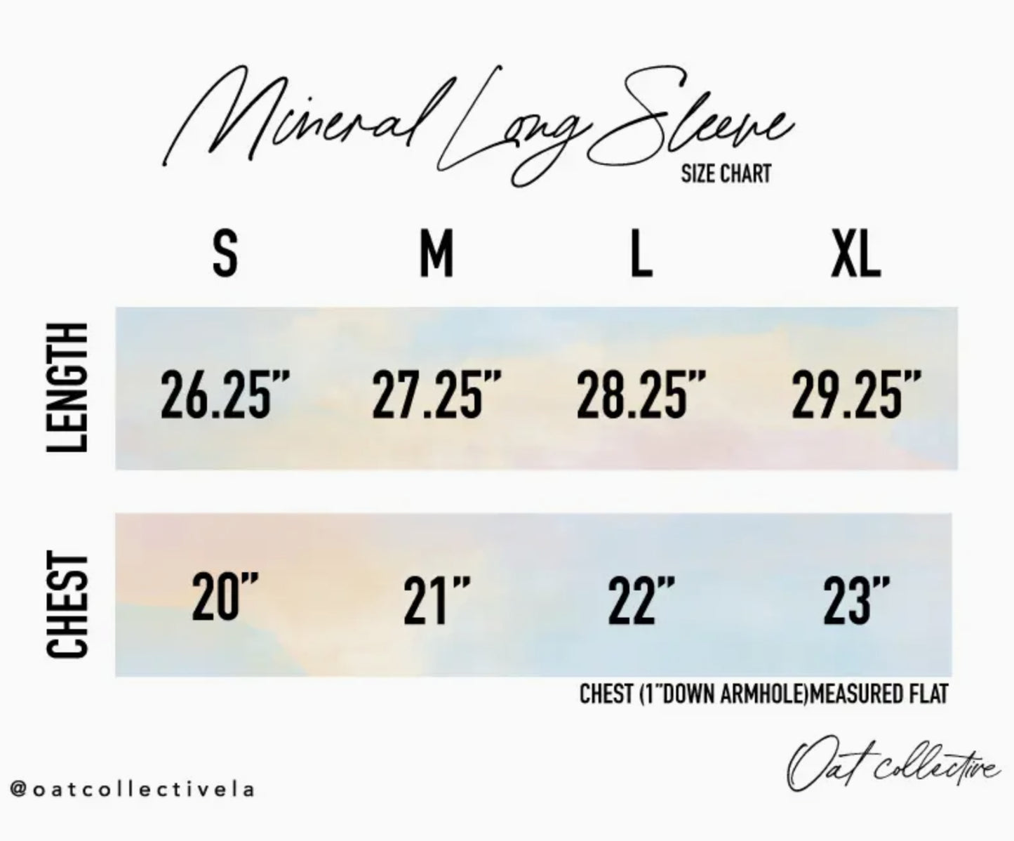 Beach Bum Mineral Washed Long Sleeve Graphic (Soft Pink color) - by OAT COLLECTIVE®