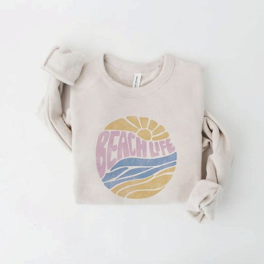 Beach Life Sweatshirt - by OAT COLLECTIVE®
