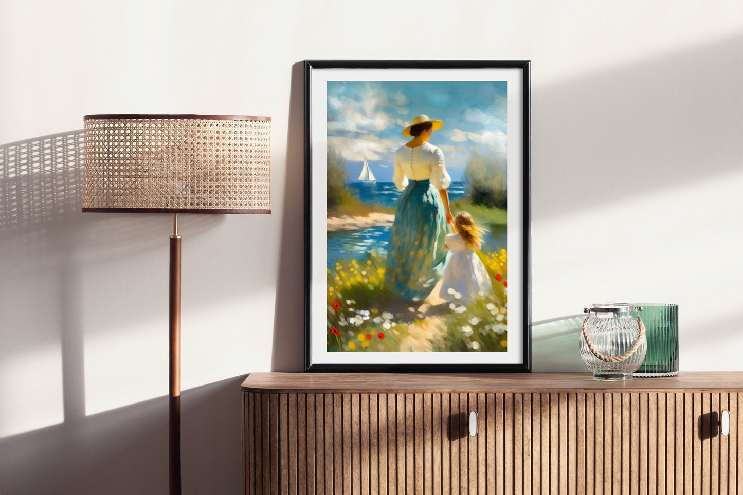 Beautiful Life - Illustrated Print by Thomas Little