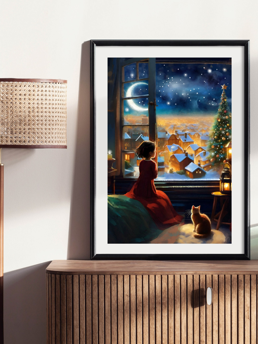 Believe - Illustrated Print by Thomas Little