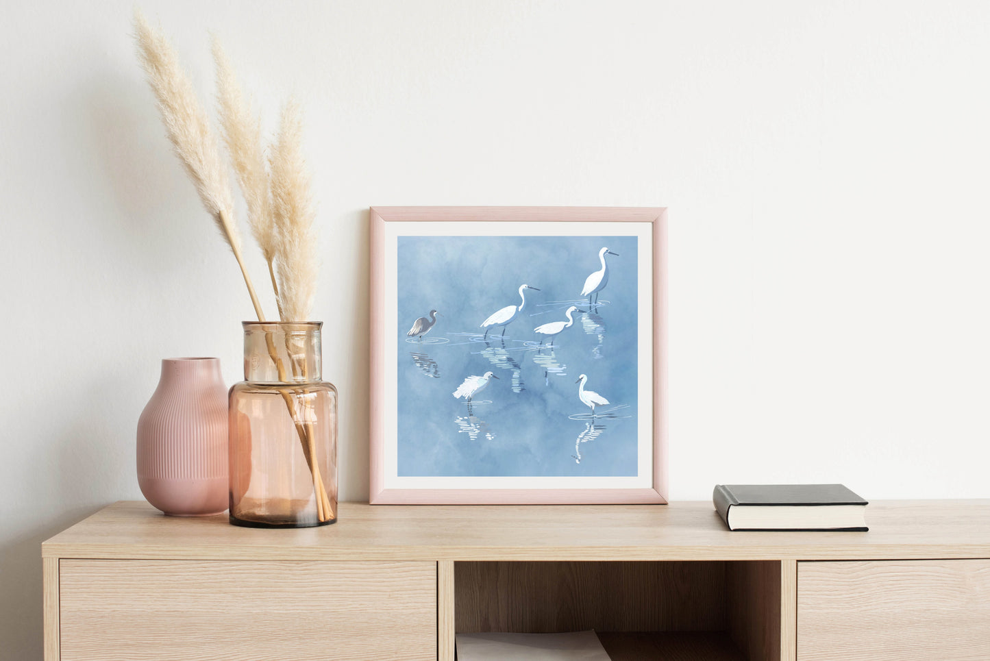 Belize Lagoon - Illustrated Print by Thomas Little