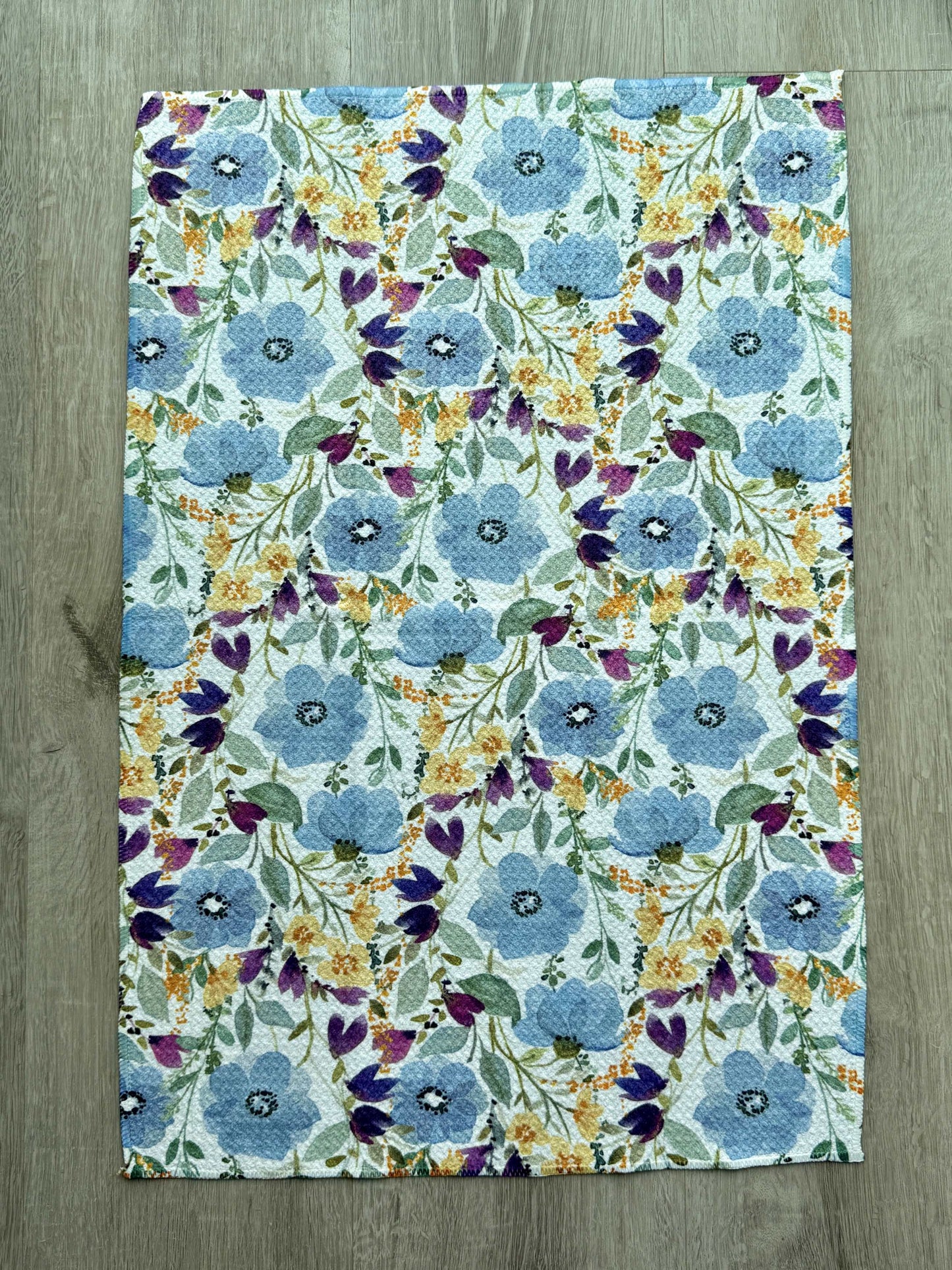 Best Blue Tea Towel - by Wildflower Lane Studio®