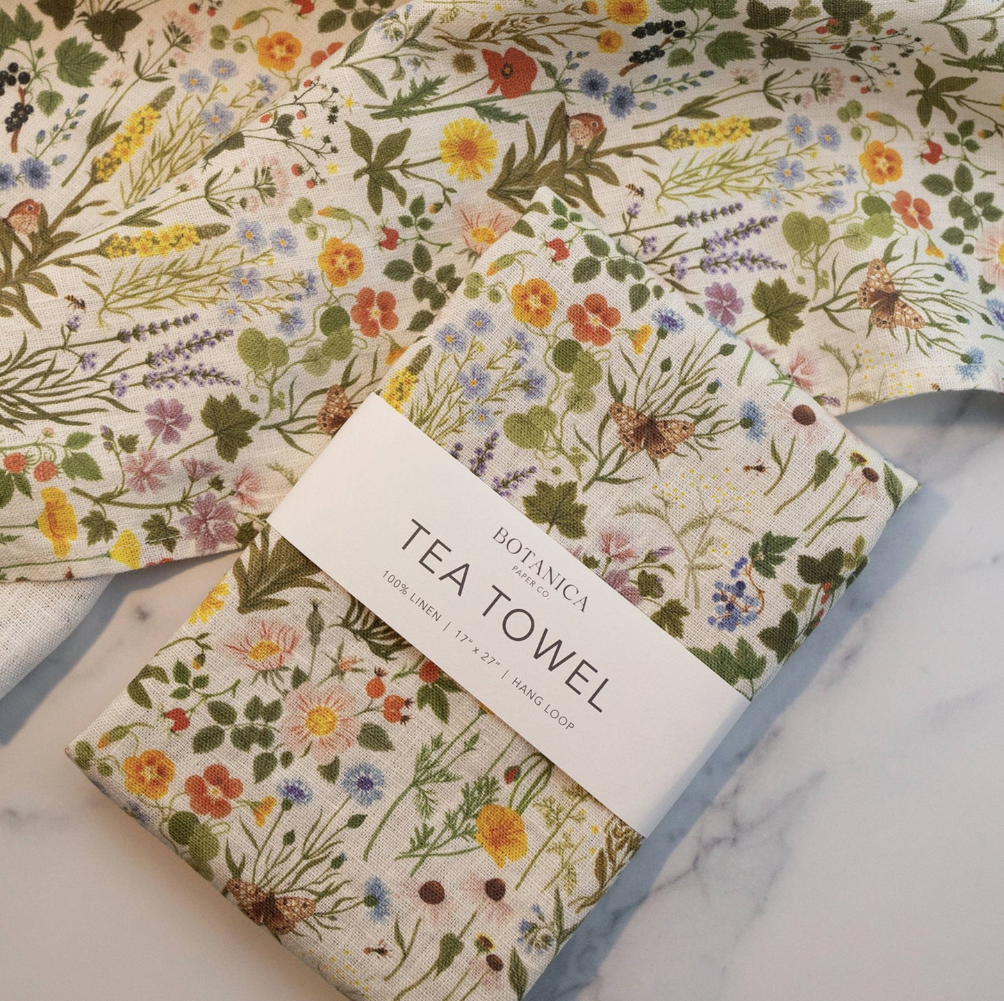 Botanist - 100% Linen Tea Towel - by Botanica Paper Co.®