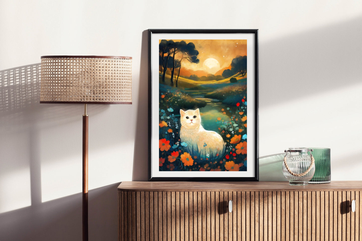Bright Day - Illustrated Print by Thomas Little