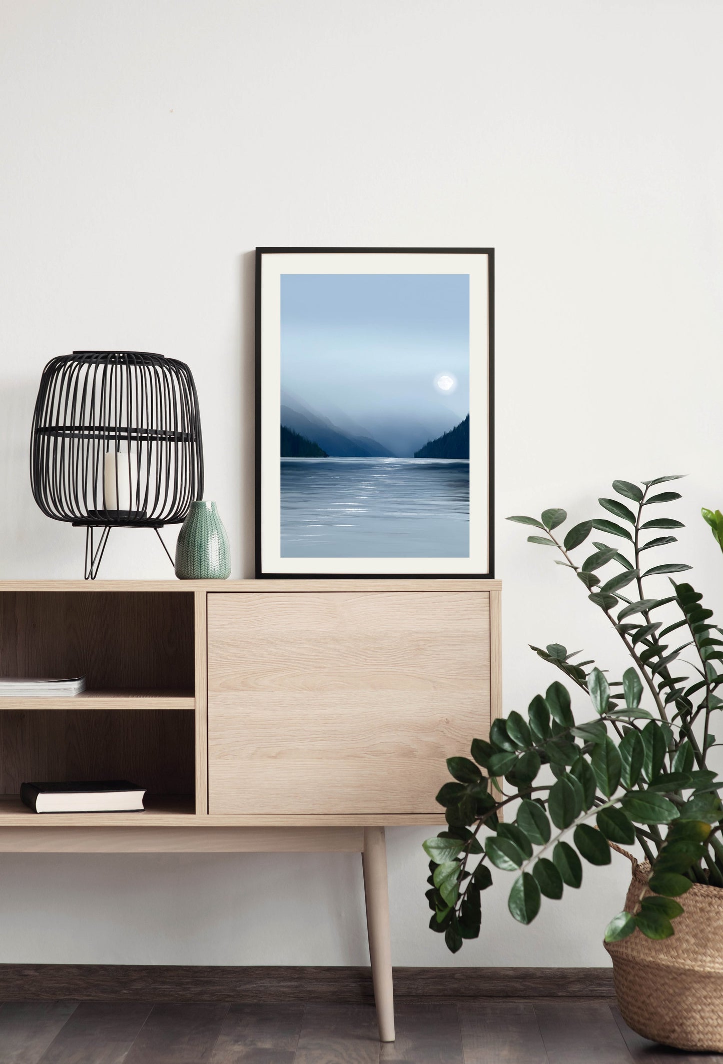 British Columbia - Illustrated Print by Thomas Little