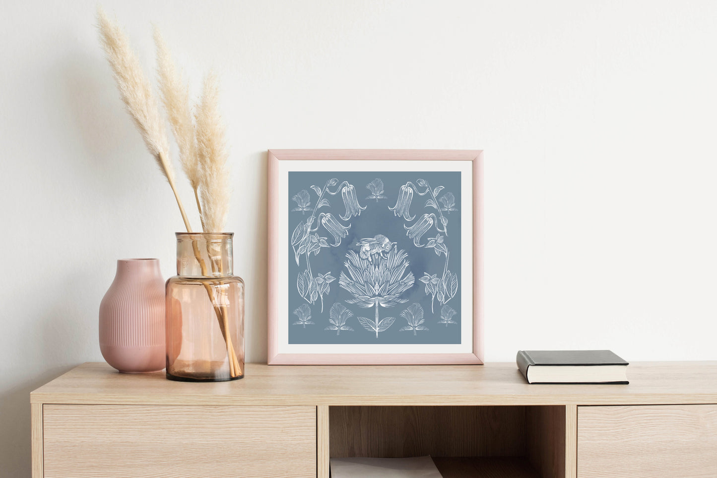 Buzz Blossom - Illustrated Print by Thomas Little