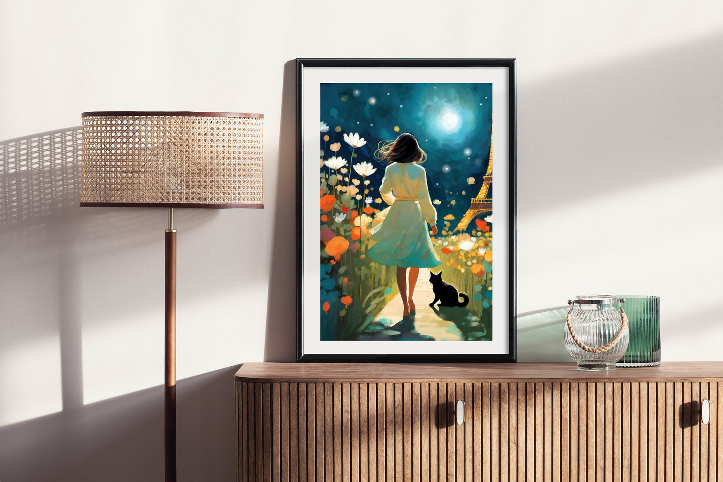 C'est Si Bon - Illustrated Print by Thomas Little