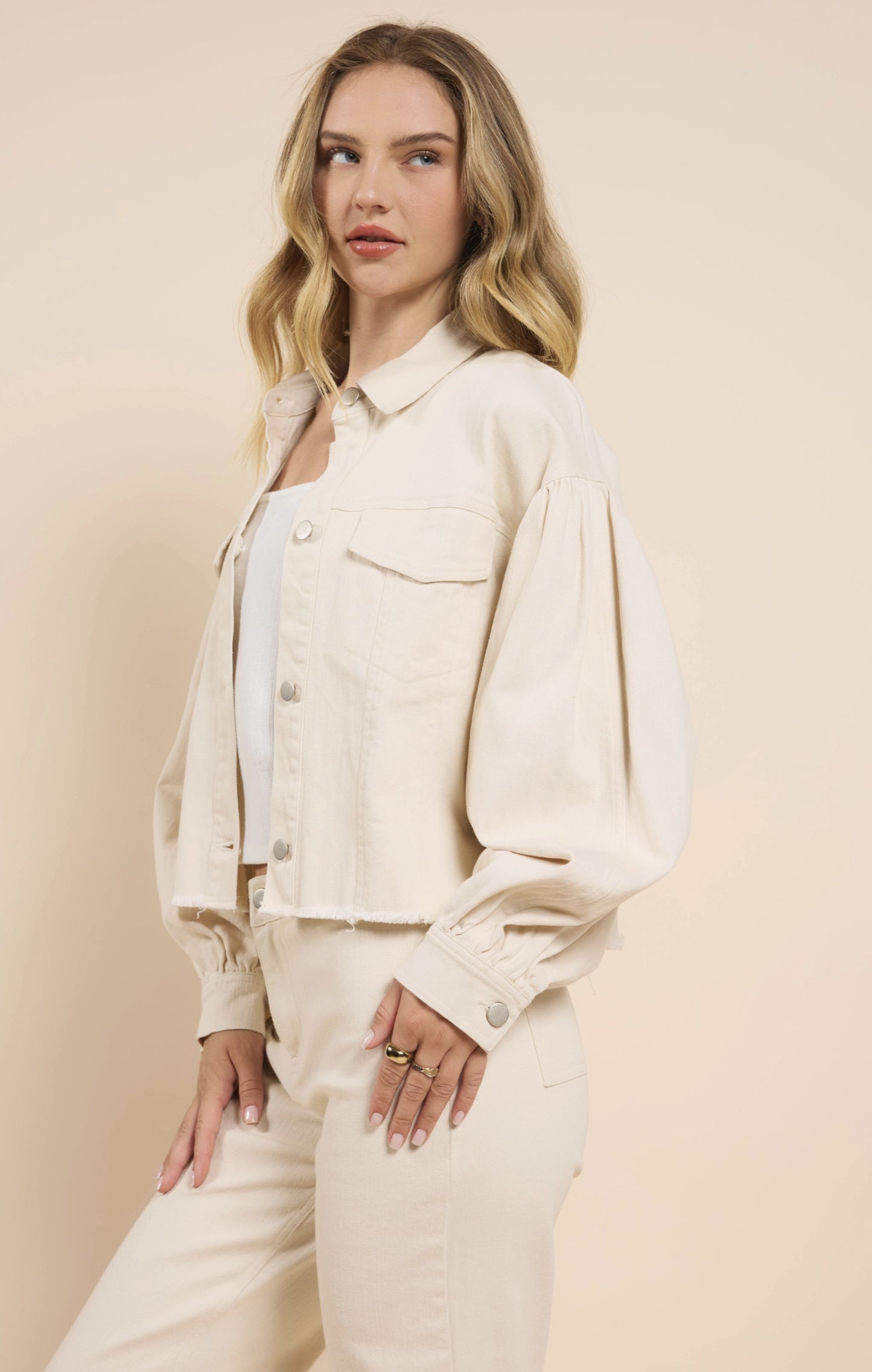 Clear Eyes Denim Jacket - By Sadie & Sage®