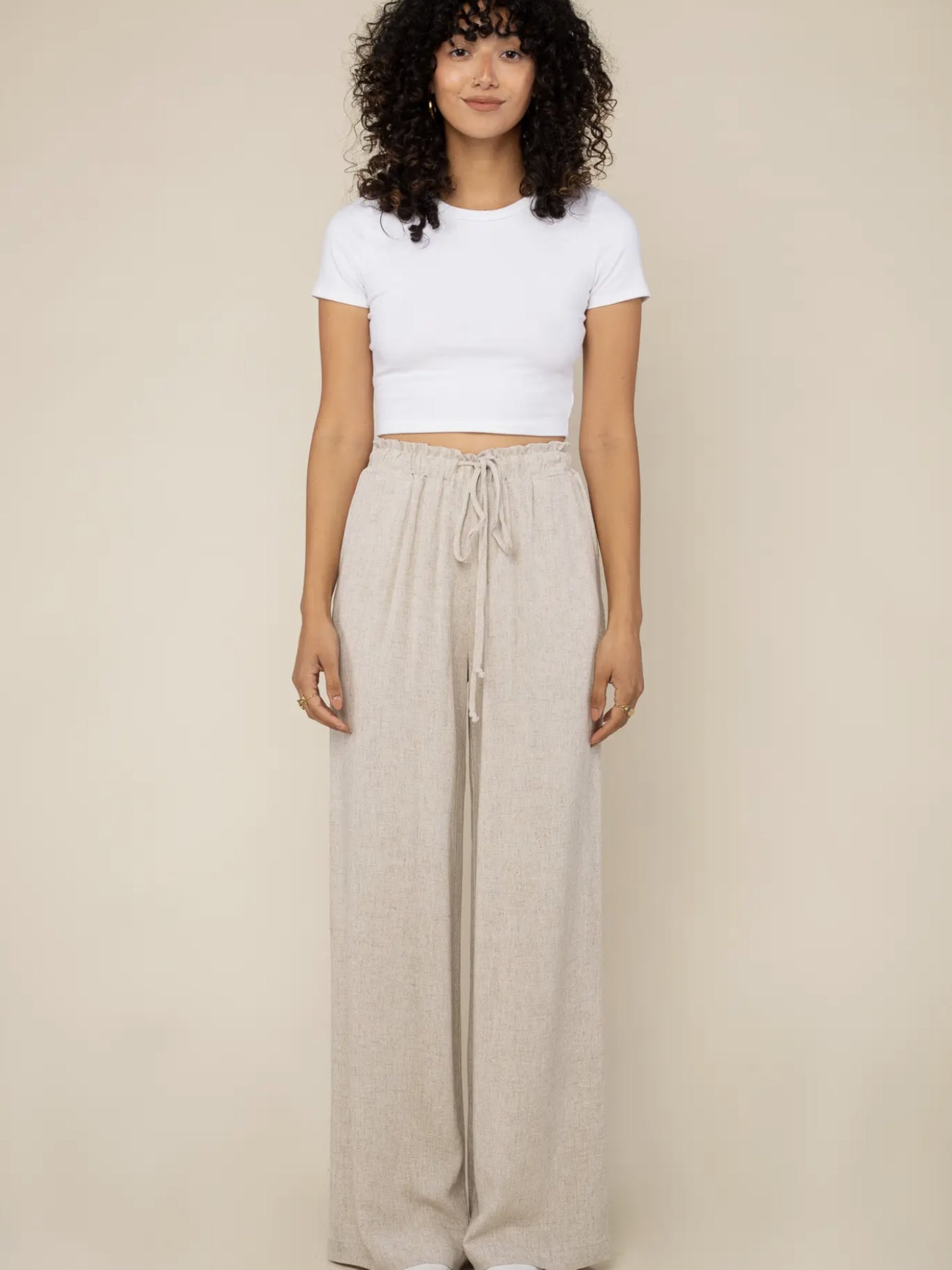 Cove Linen Pant - Wide Leg Full Length - by NLT®