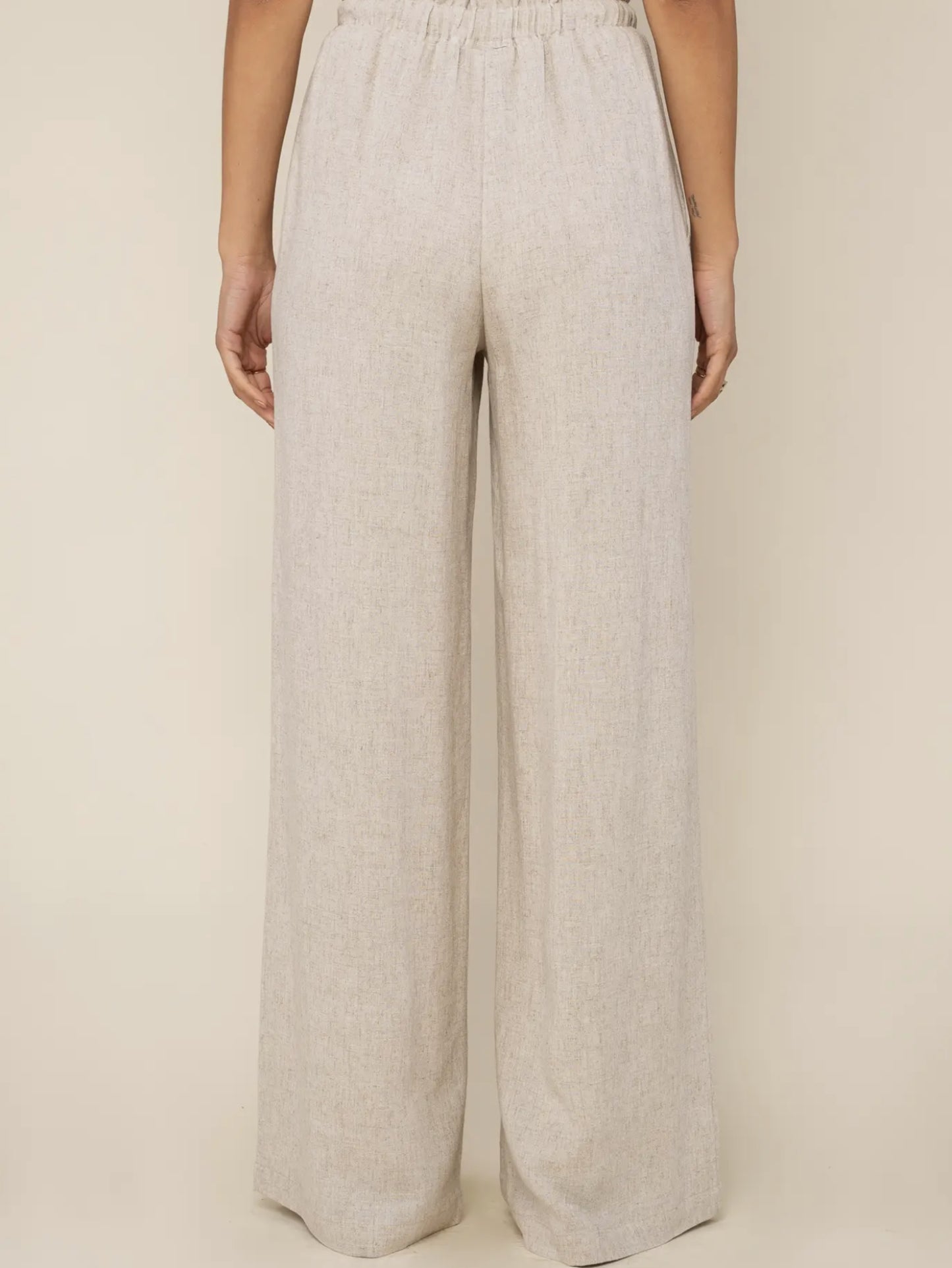 Cove Linen Pant - Wide Leg Full Length - by NLT®