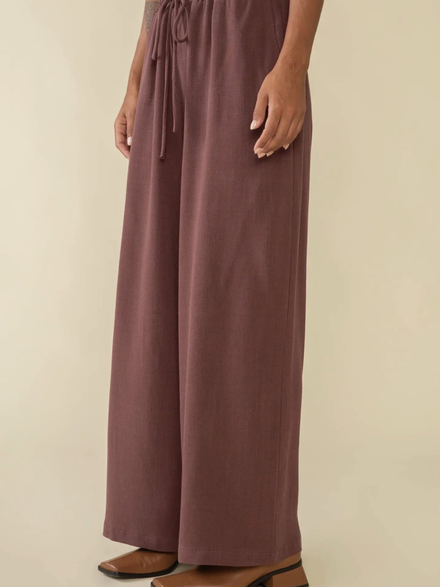 Cove Linen Pant - Wide Leg Full Length - by NLT®