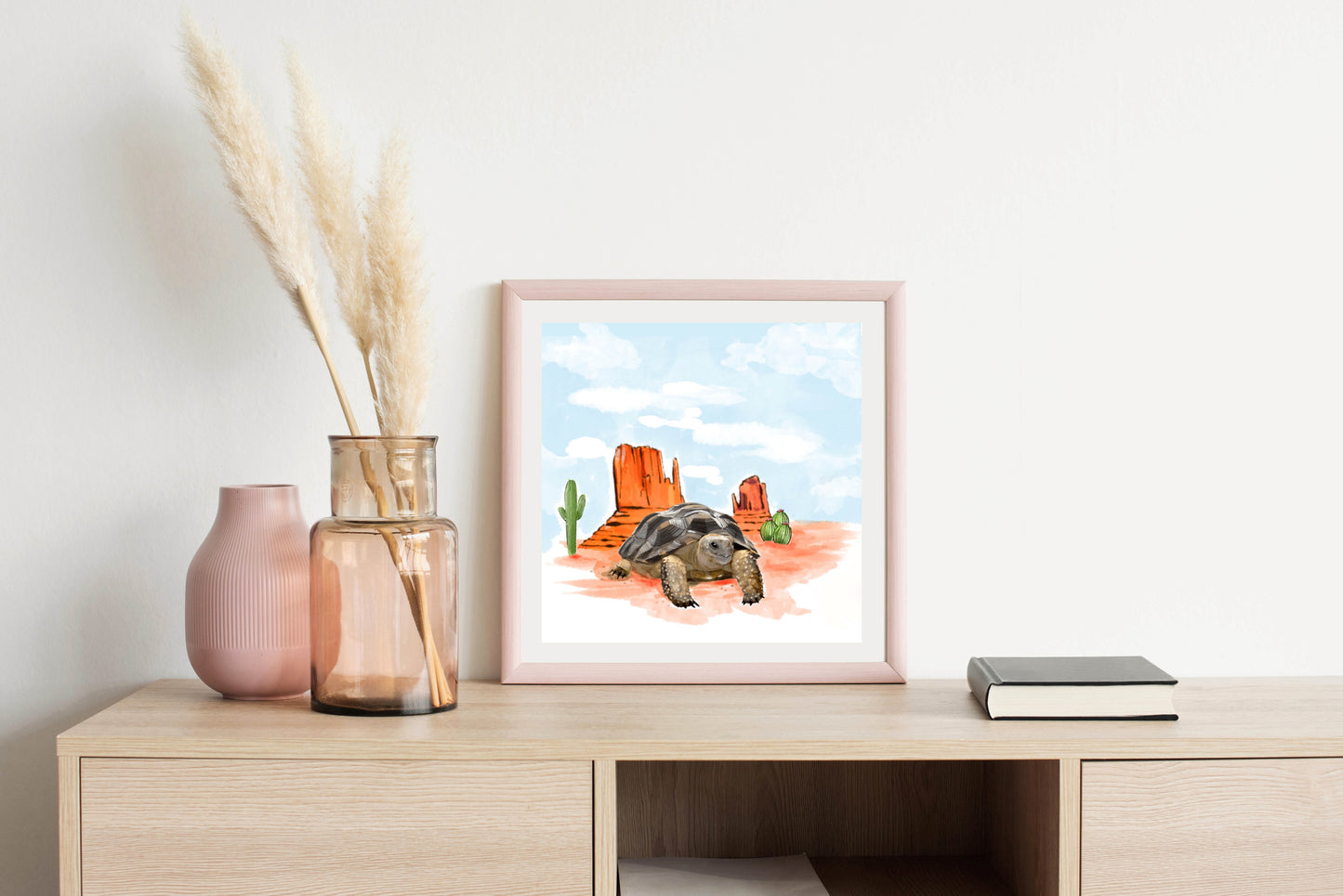 Desert Dweller - Illustrated Print by Thomas Little