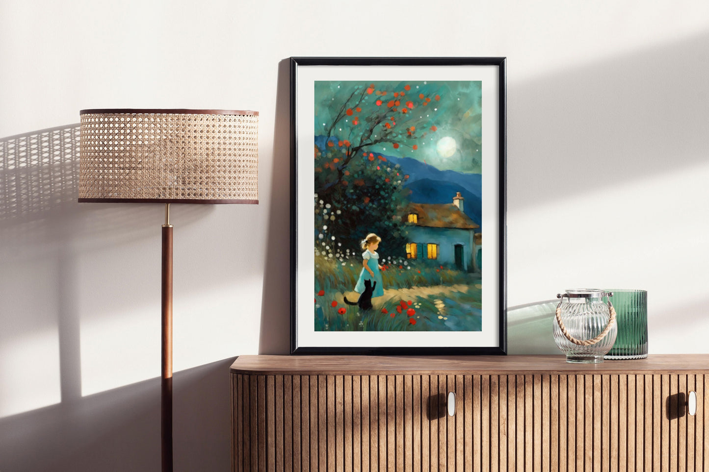Desperately Seeking Attention - Illustrated Print by Thomas Little