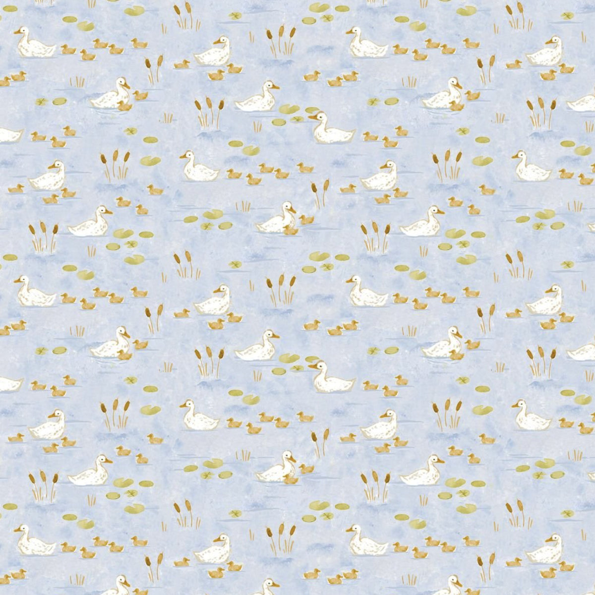 Duck Pond - Clara Jean Design DCJ2387 - Fabric By The Yard - 100% Cotton