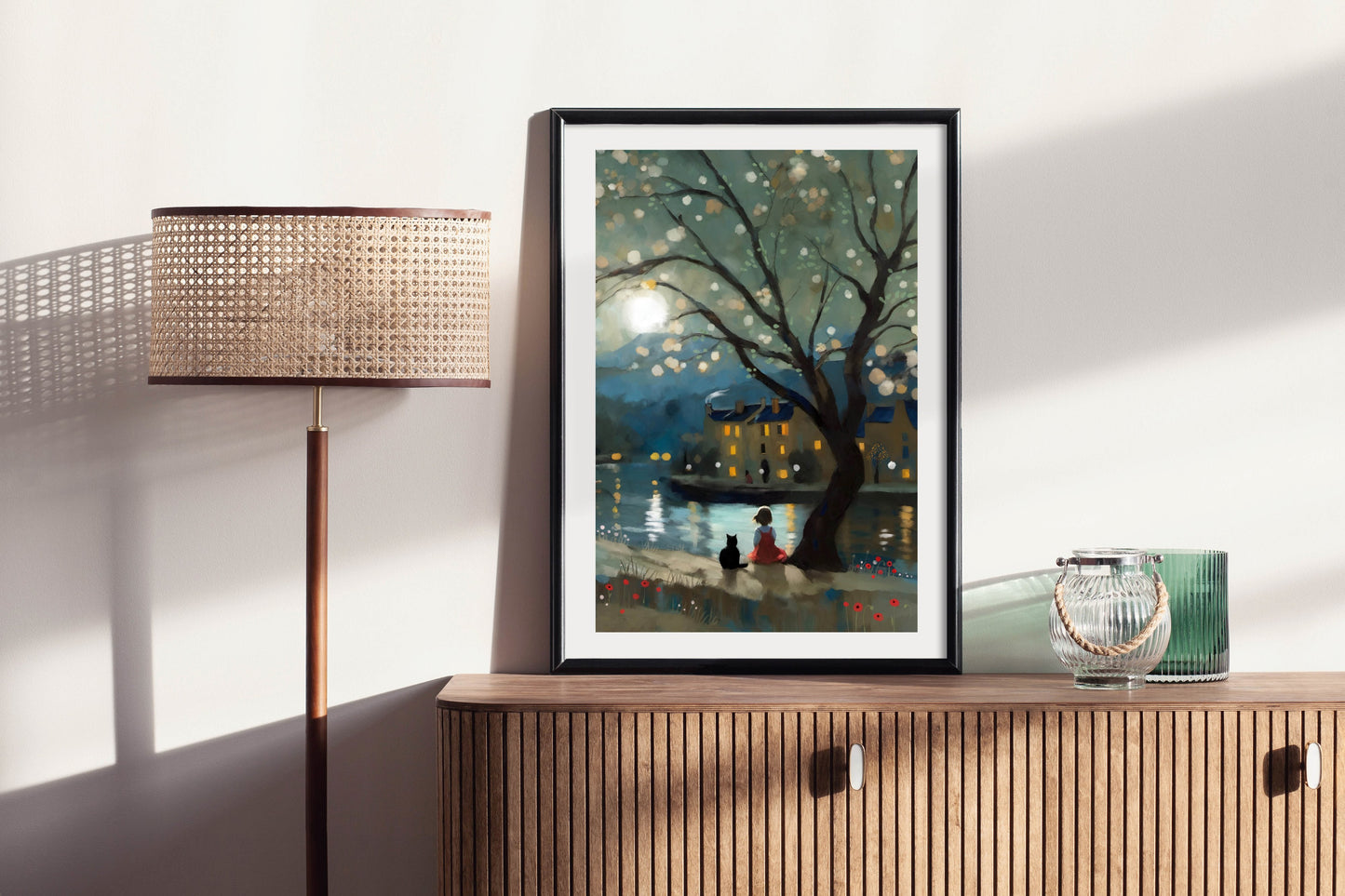 Ephemeral Light - Illustrated Print by Thomas Little