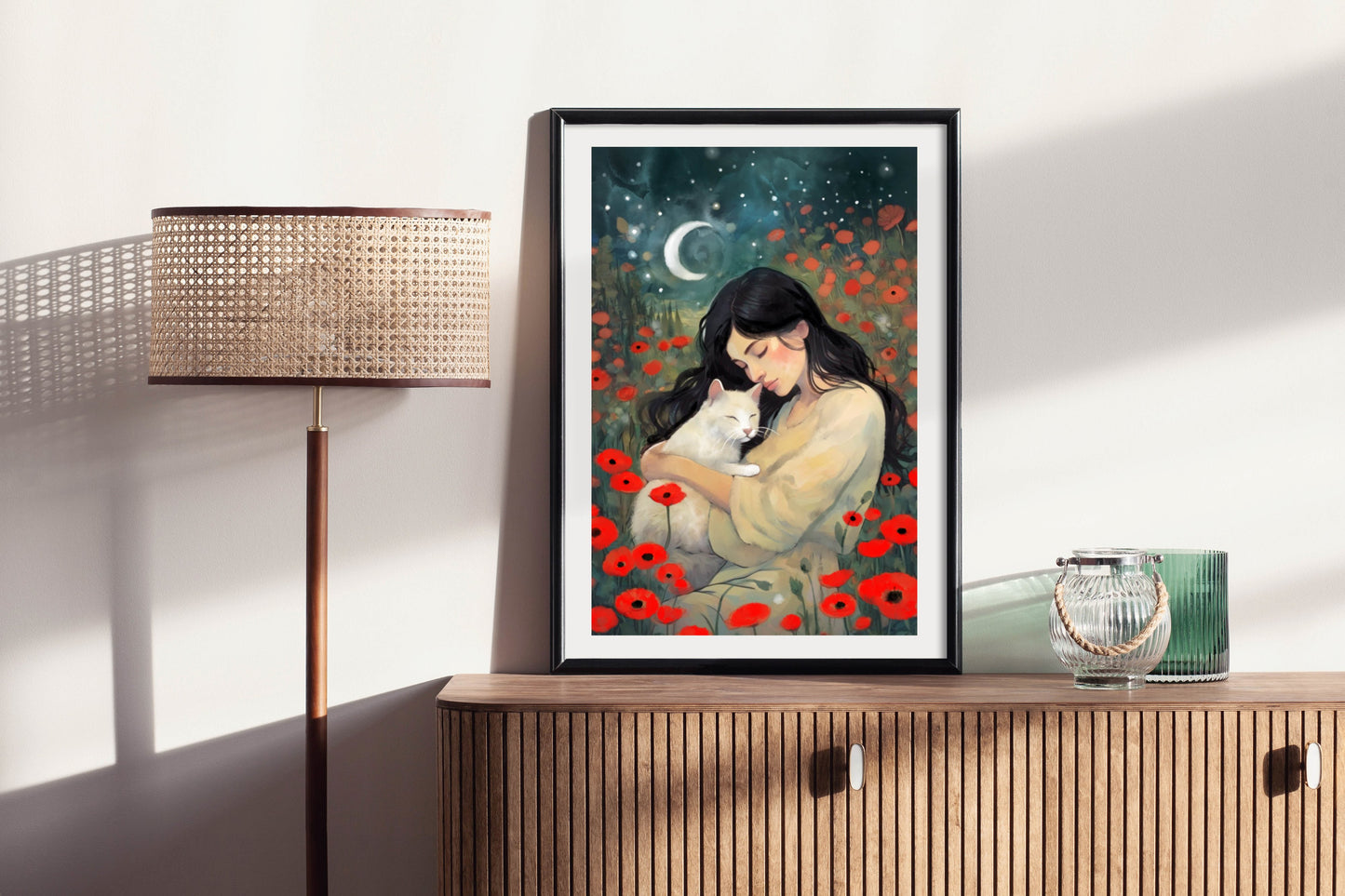 Evening Mist - Illustrated Print by Thomas Little