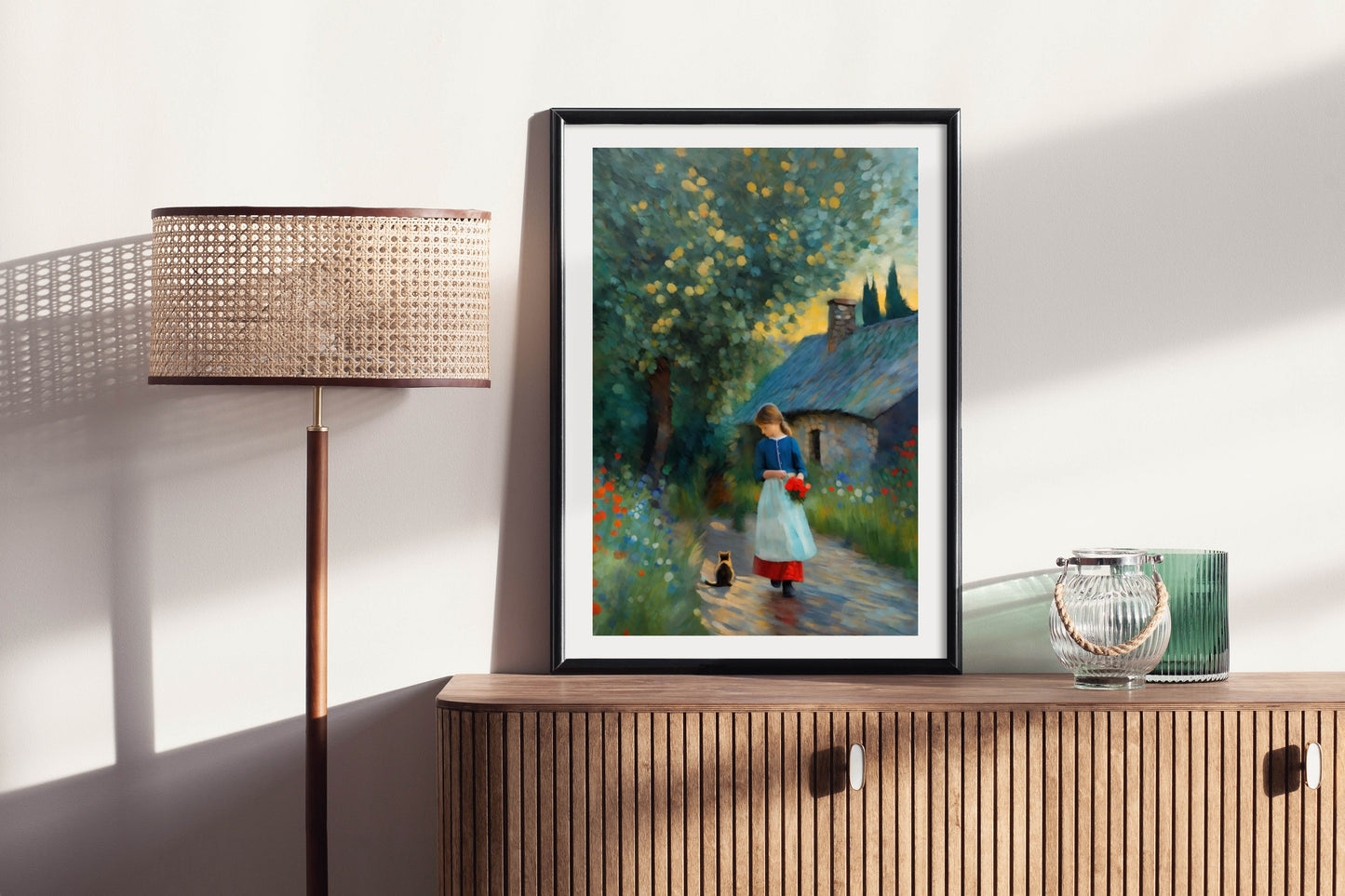 Eventide - Illustrated Print by Thomas Little