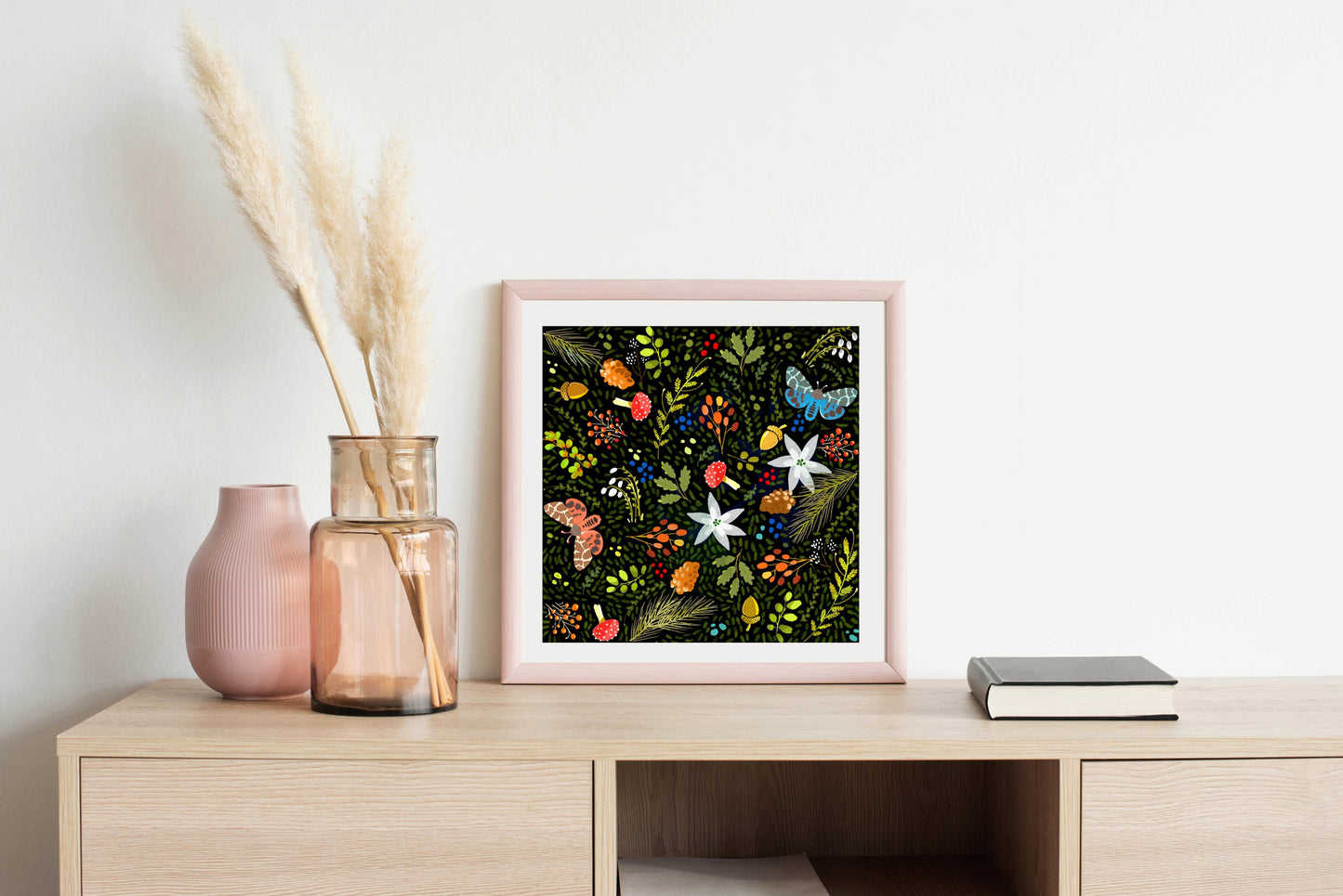 Fall Flourish - Illustrated Print by Thomas Little