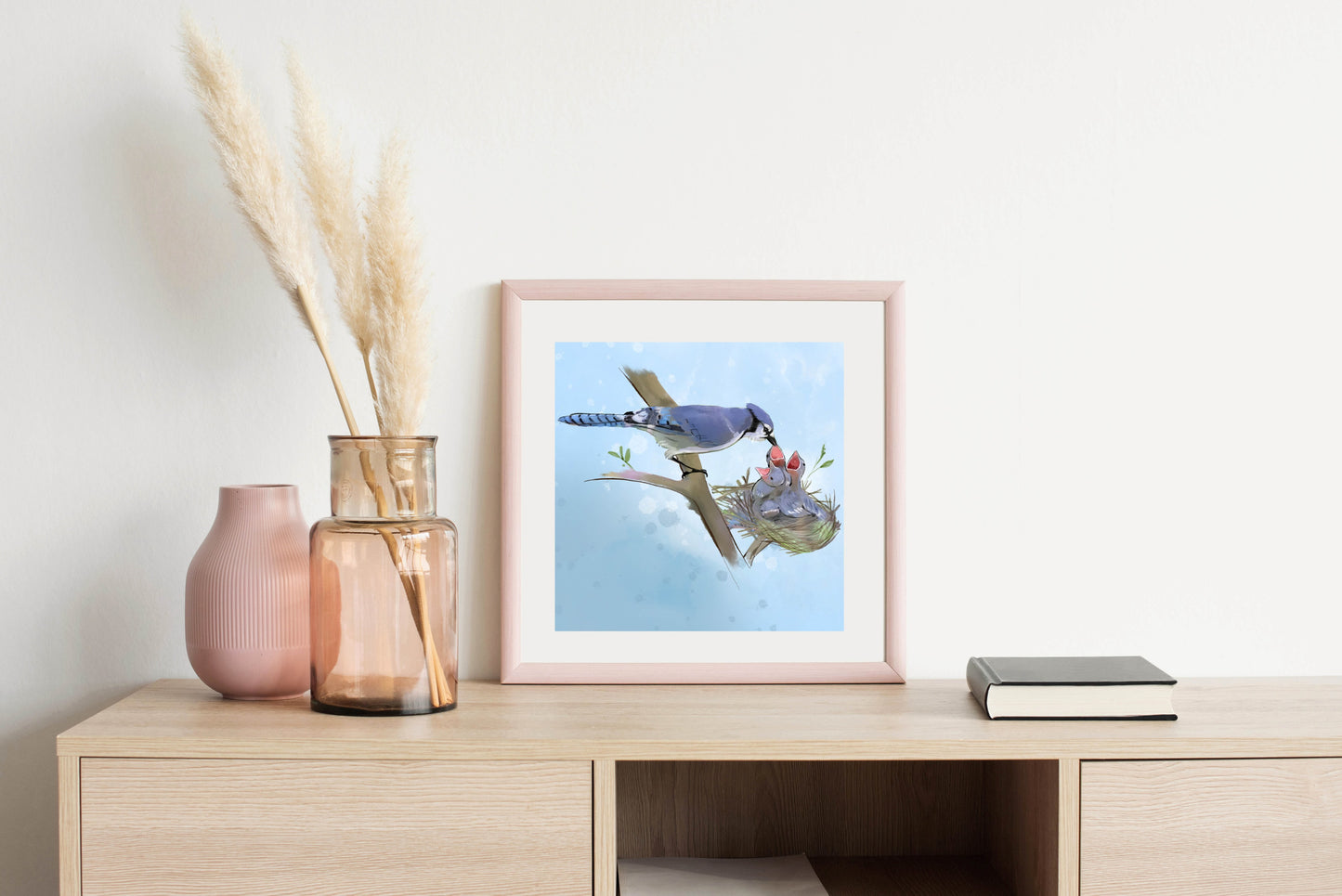 Family Matters - Illustrated Print by Thomas Little