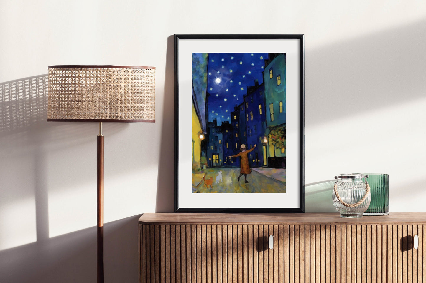 Feeling the Love - Illustrated Print by Thomas Little