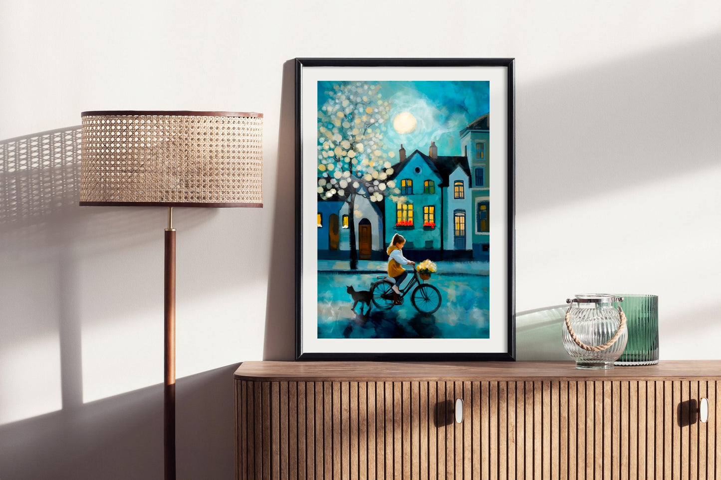Flowers For Mum - Illustrated Print by Thomas Little
