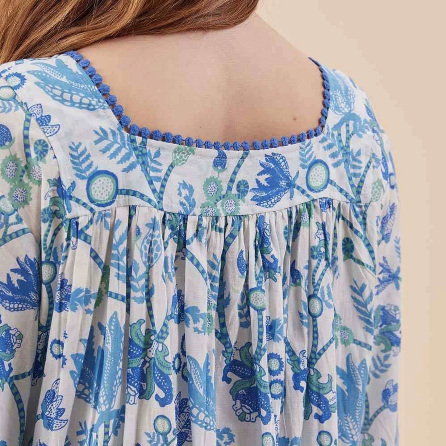 Gemma Ocean Dress with Bell Sleeve - By RockFlowerPaper®