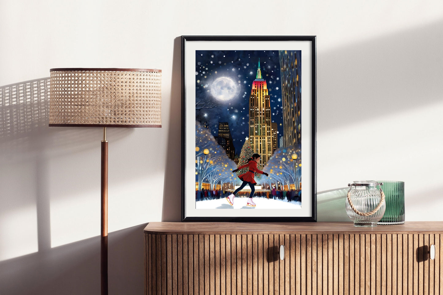 Holiday Magic - Illustrated Print by Thomas Little