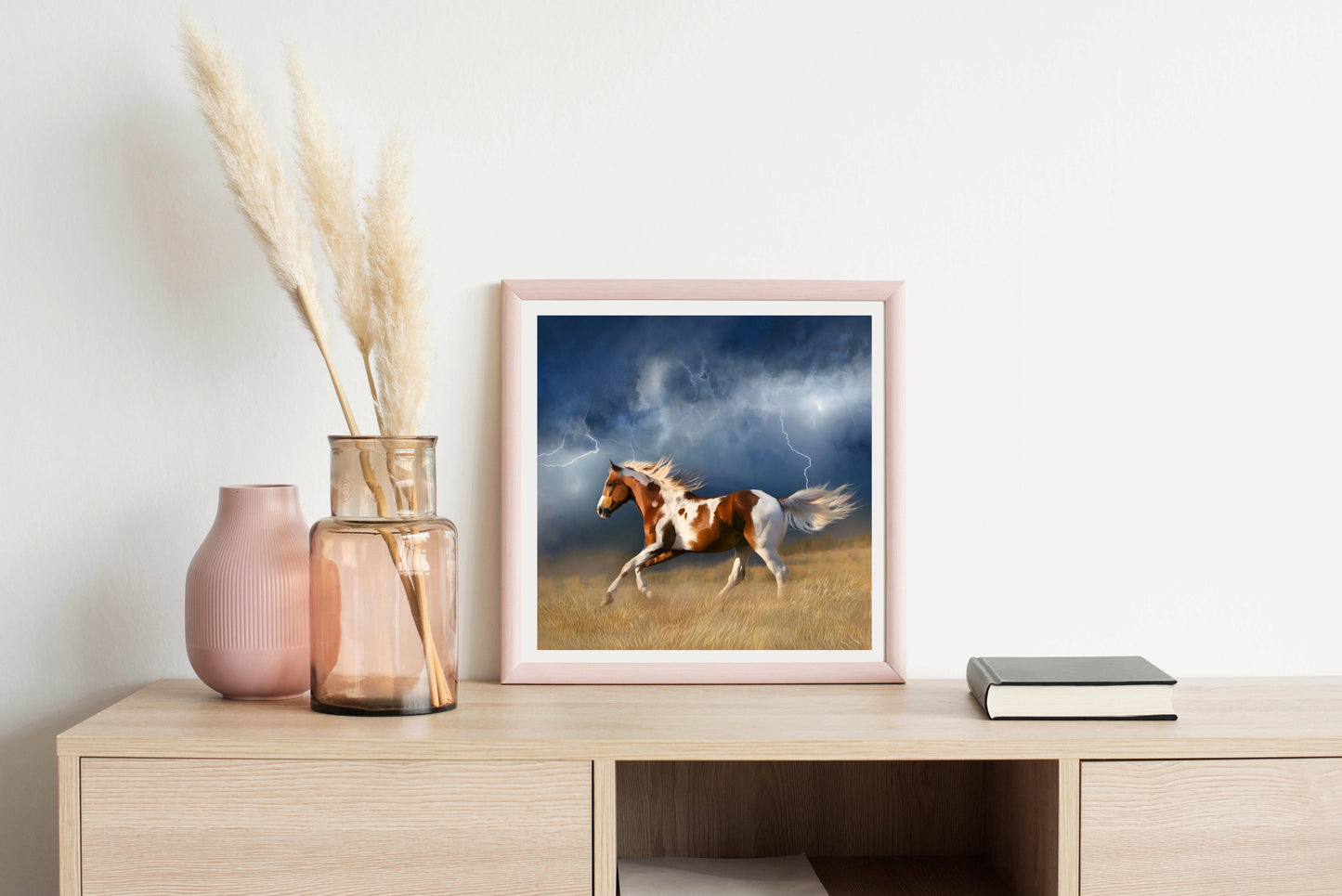 Home Before the Storm II - Illustrated Print by Thomas Little