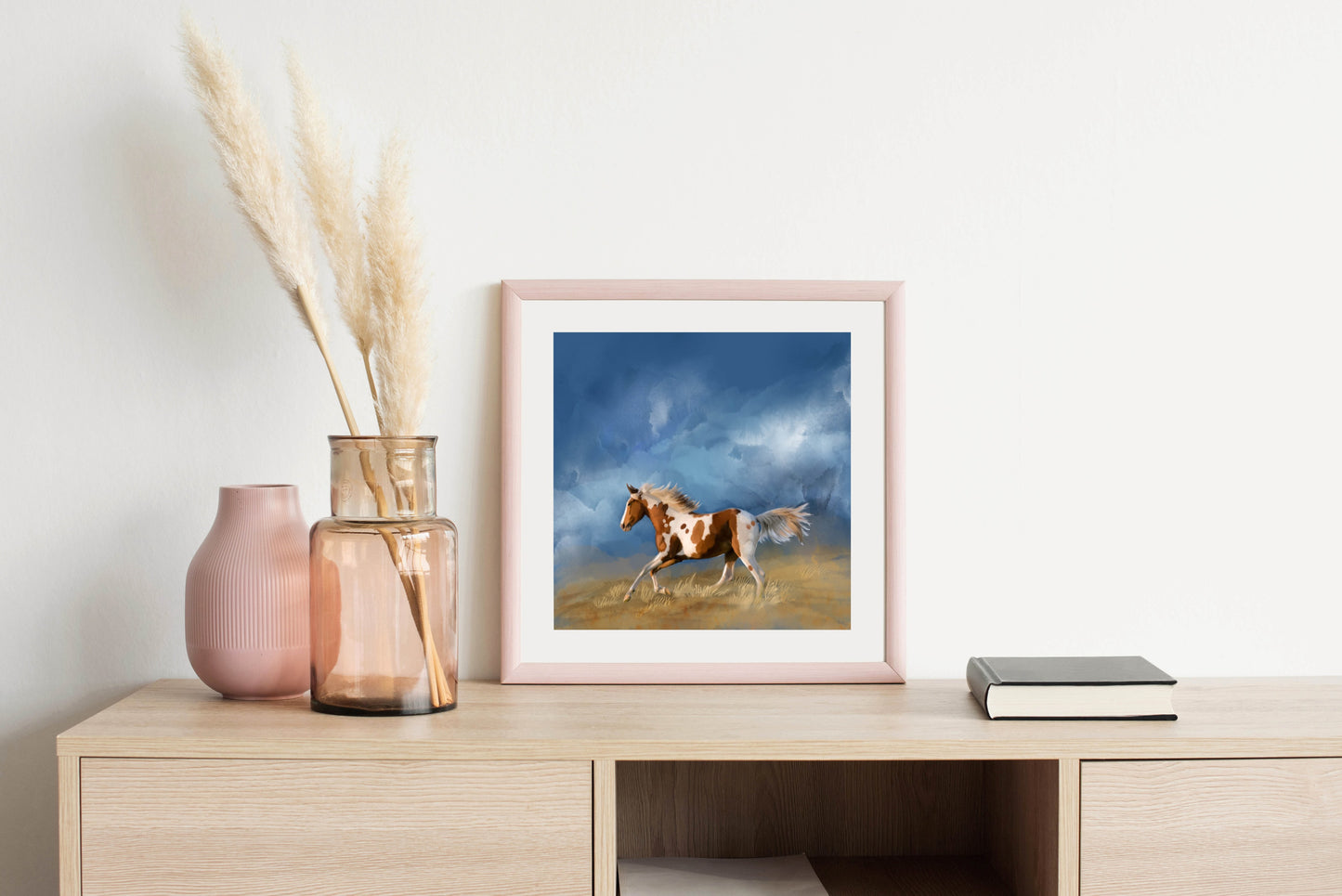 Home Before the Storm - Illustrated Print by Thomas Little