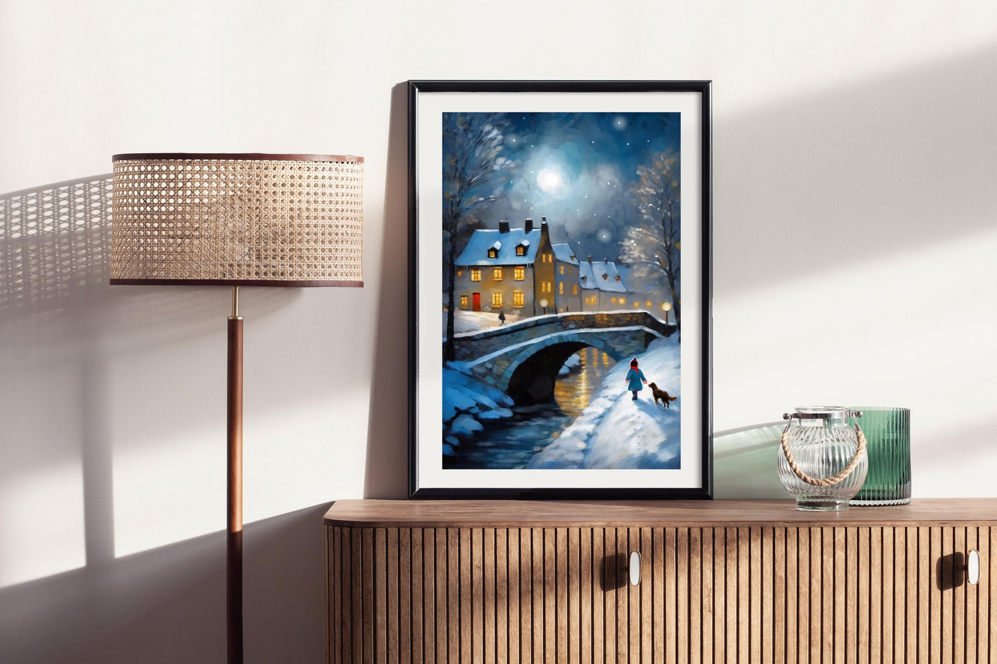 Homecoming - Illustrated Print by Thomas Little