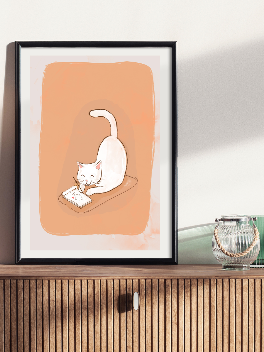 If Wishes Were Fishes - Illustrated Print by Thomas Little