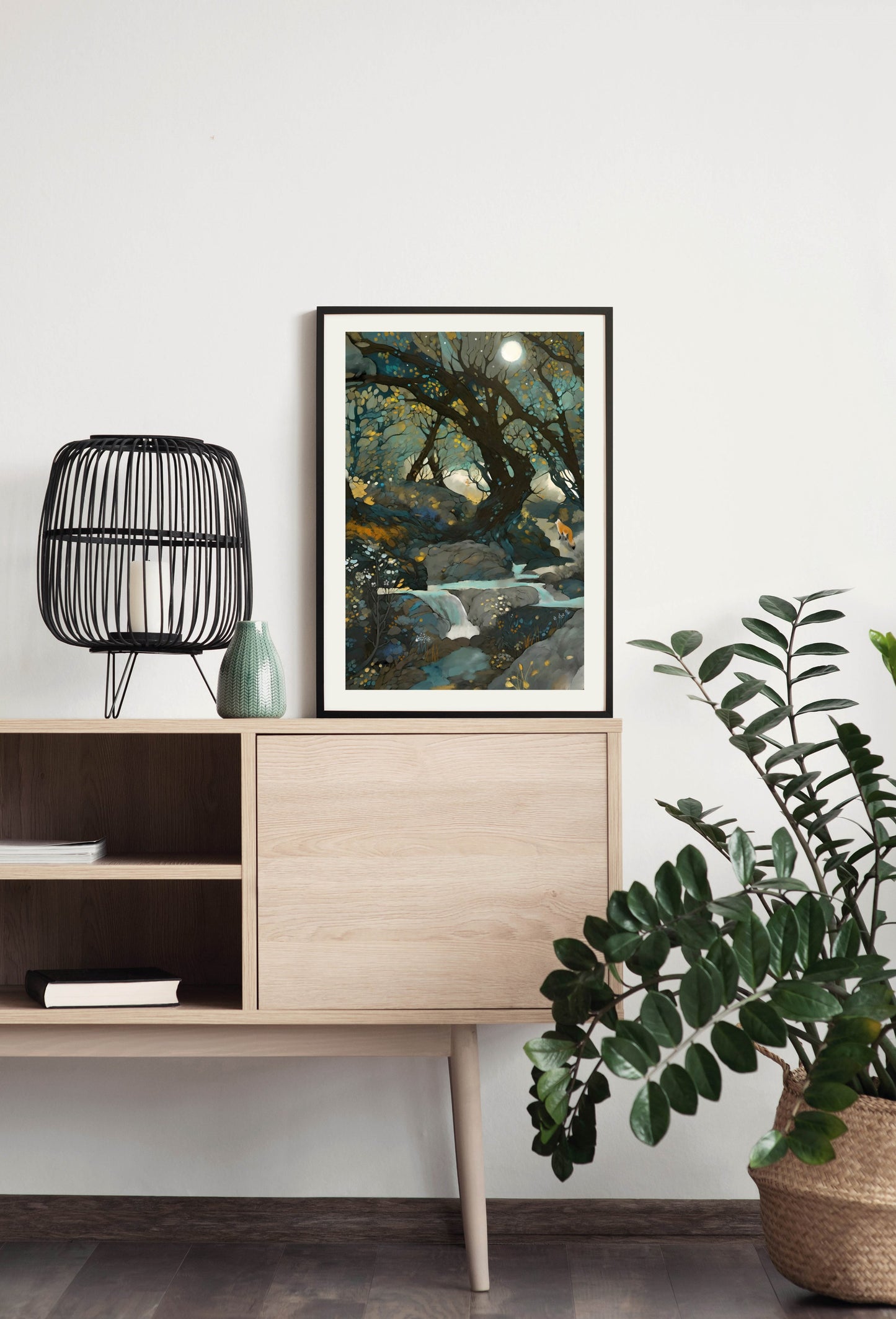 Inner Peace - Illustrated Print by Thomas Little