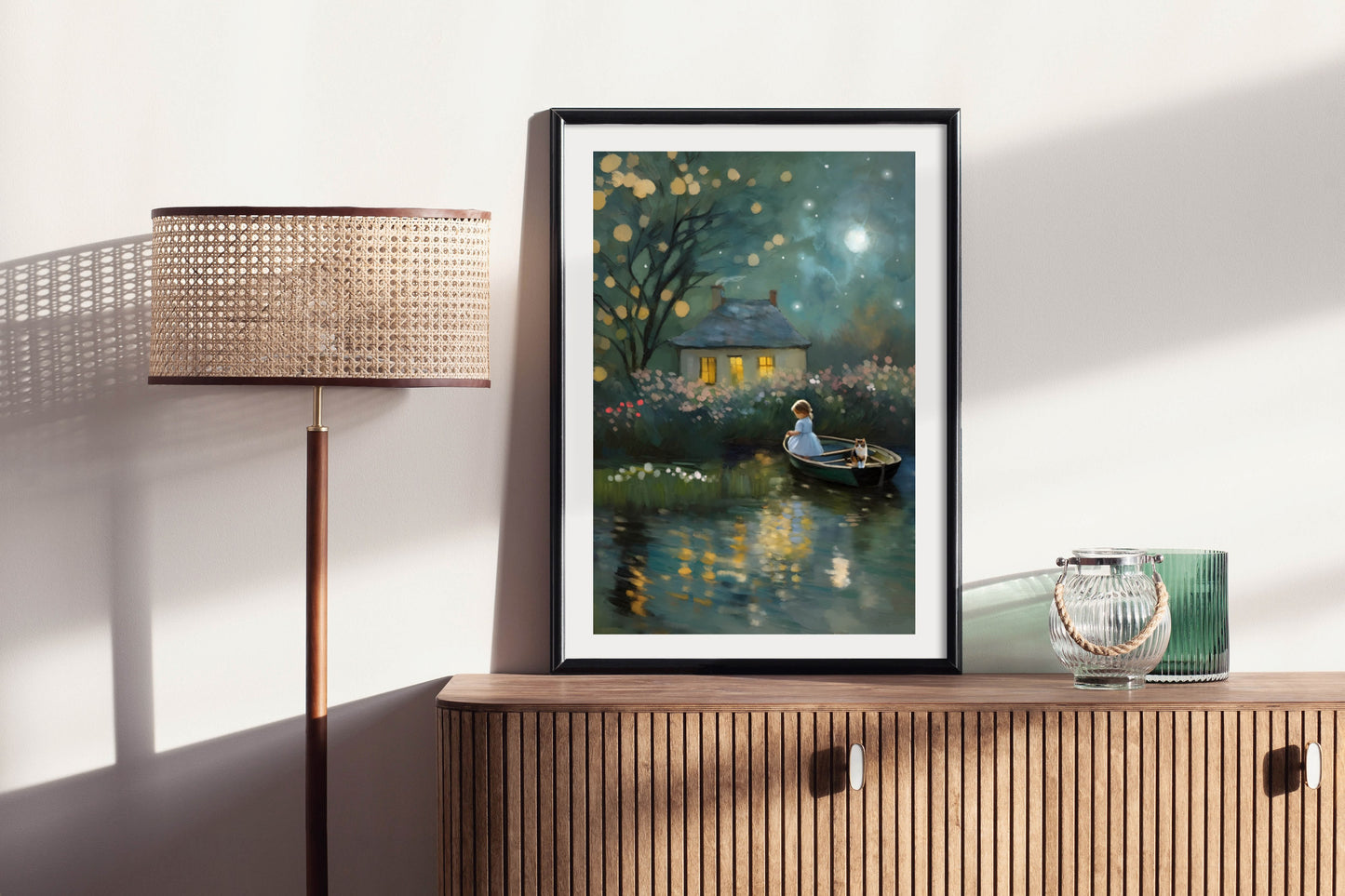 Instant in Time - Illustrated Print by Thomas Little