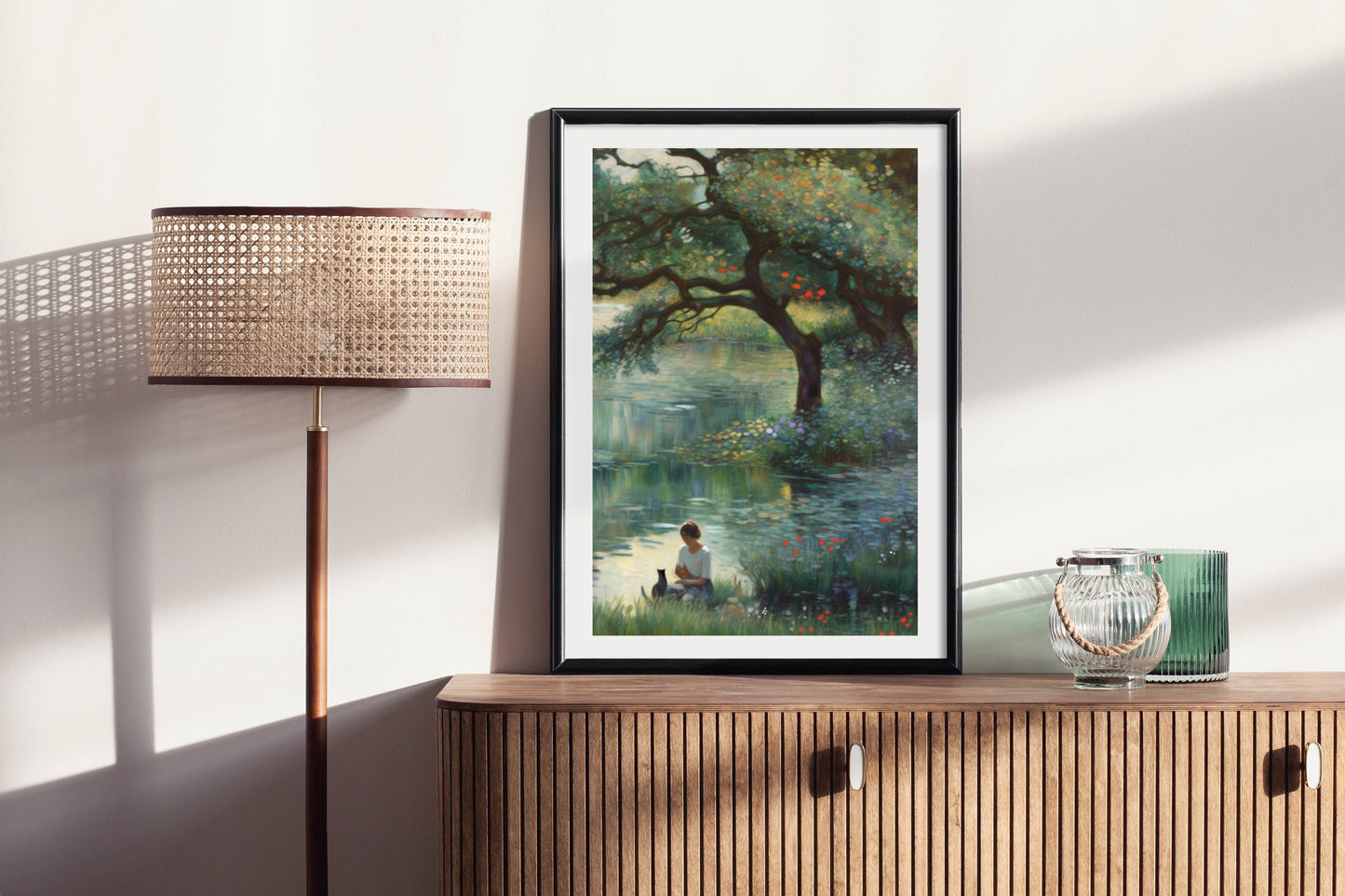 In the Cool of the Day - Illustrated Print by Thomas Little