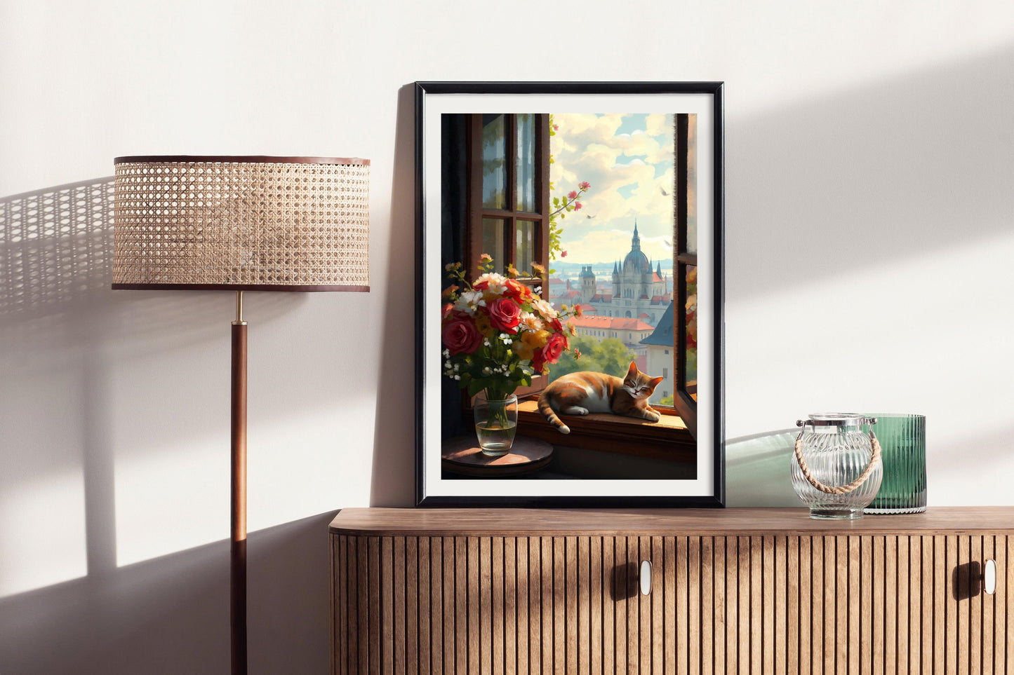 In the Morning Light - Illustrated Print by Thomas Little