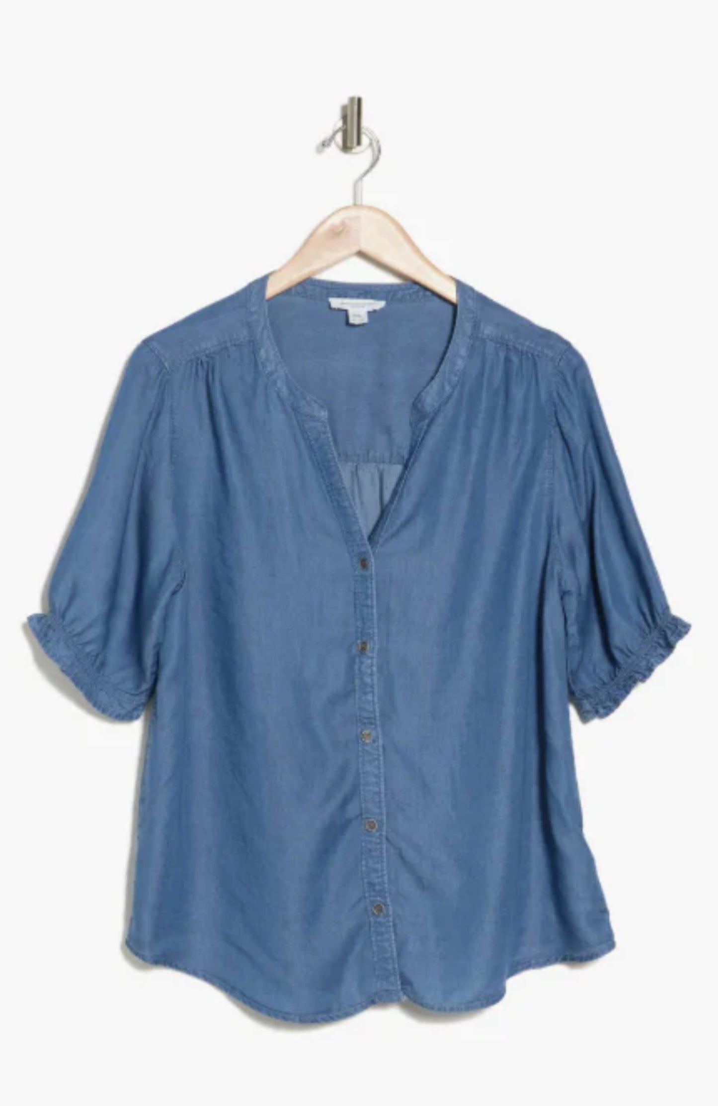 Jolyn Denim Shirt - by beachlunchlounge®